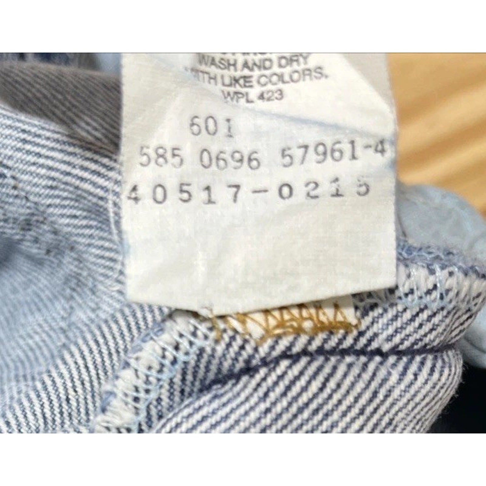 Vtg Levis 517 Jeans Mens Bootcut Made In USA 90s Orange Tab 36x32/measured 34x29