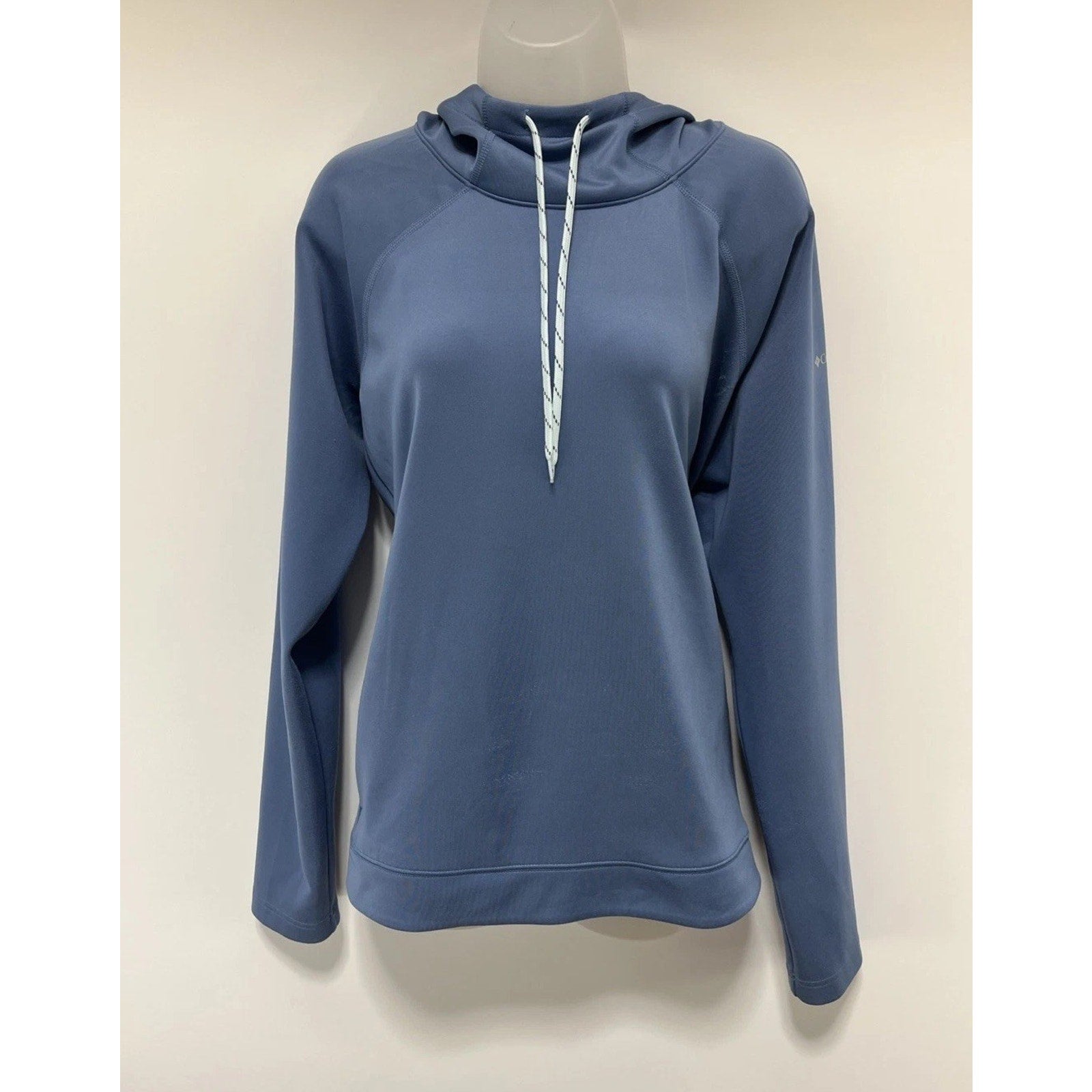 Columbia Women's Omni Wick Advanced Evaporation Long Sleeve Blue Hoodie XL