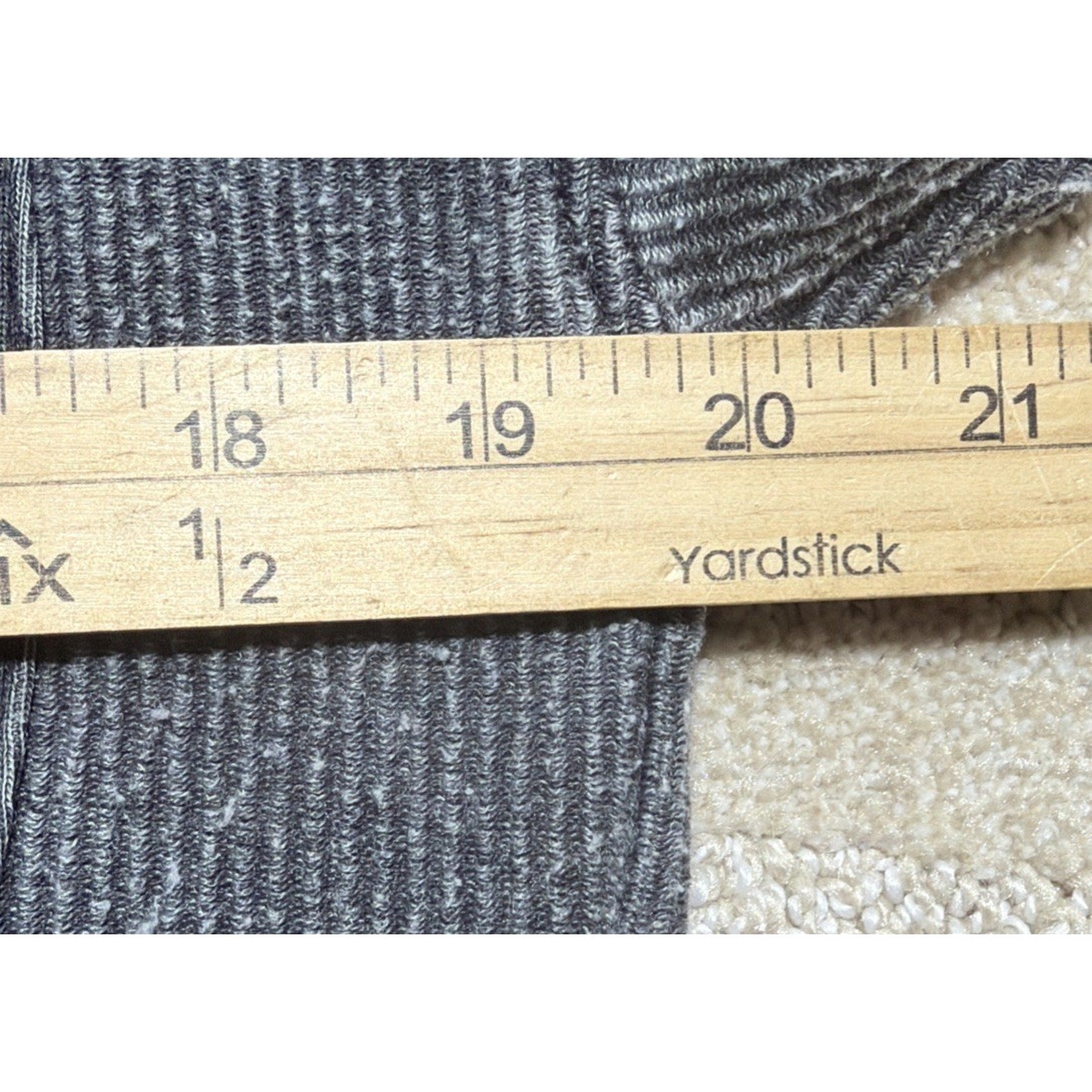 Thread and Supply Vintage Black Button-Up Terry Shirt Shacket XS Pockets