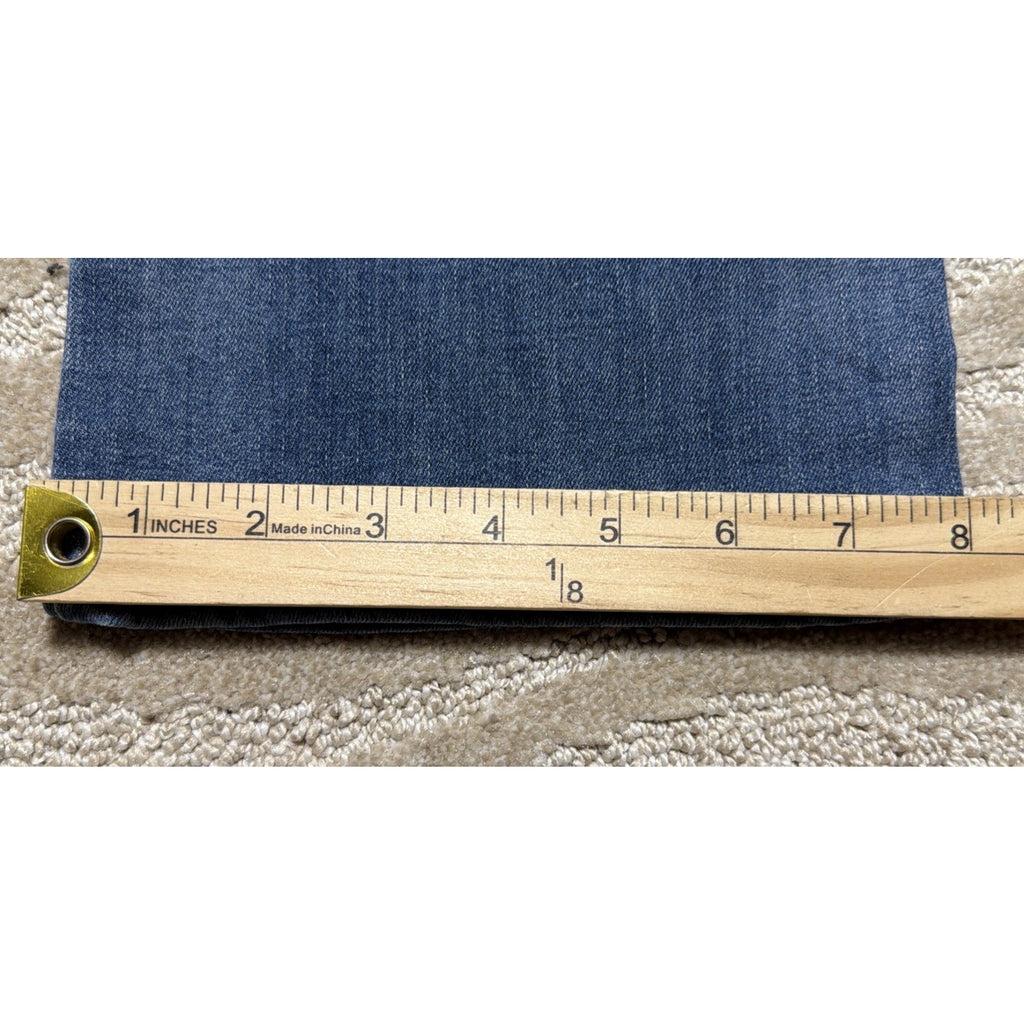 NYDJ Barbara Bootcut Womens Jeans Womens Sz 2 Mid Rise Lift Tuck Blue NWT 28x31