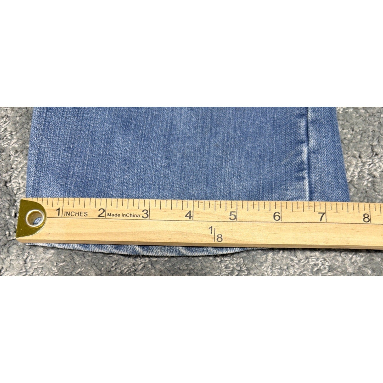 Levi's 505 Adjustable Elastic Waist Blue Jeans Stretch Boy’s Size 12 26x28