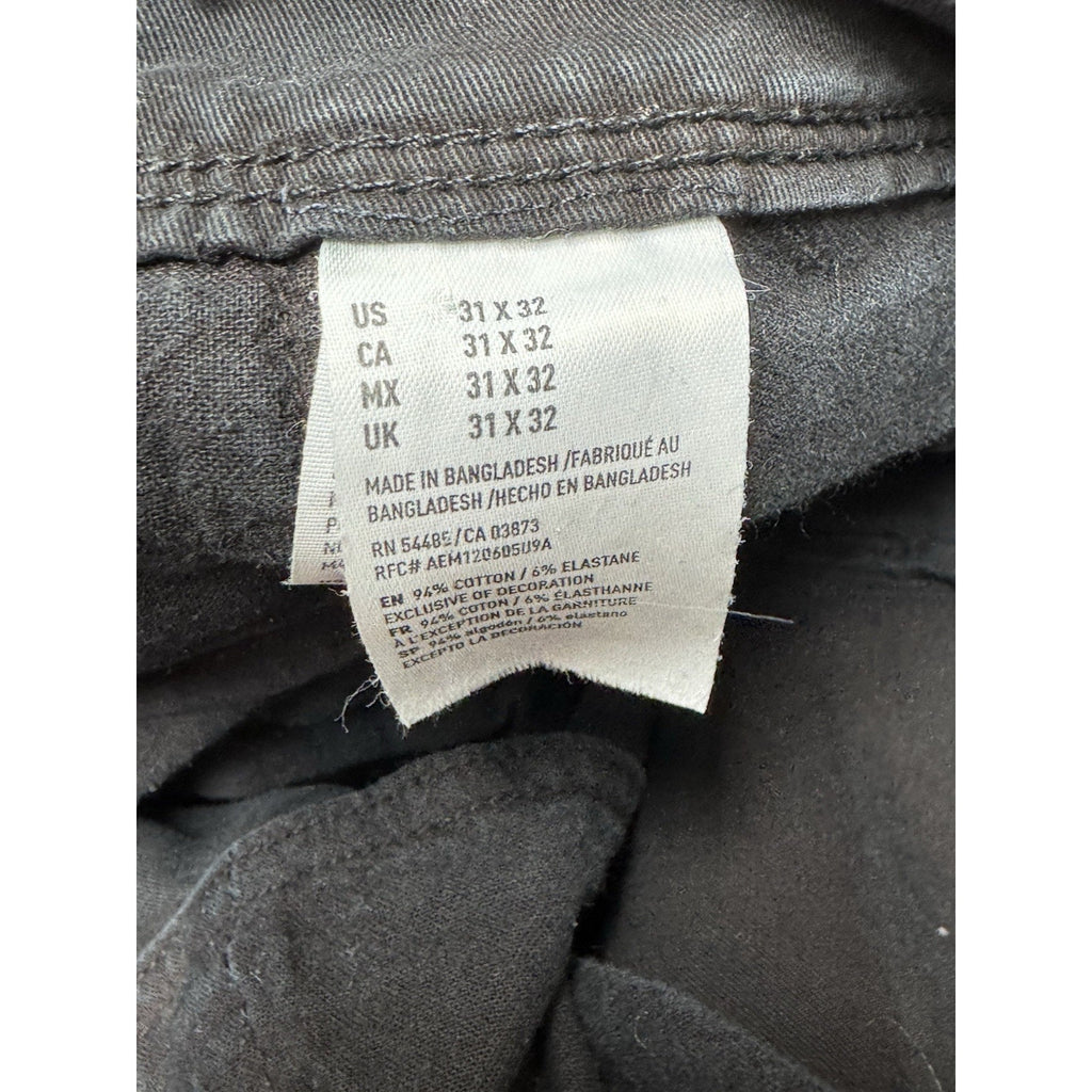 American Eagle 360 Extreme Flex 31x32 Pants Men's Navy Blue Slim Fit