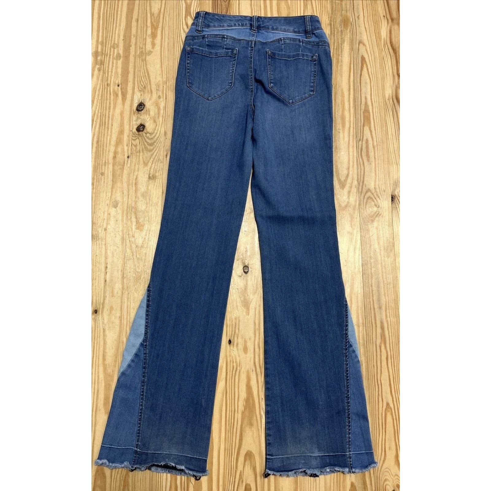 BBJ Los Angeles Super Flare Jeans Womens 5/27 Bell Bottom Boho Sunset Fit