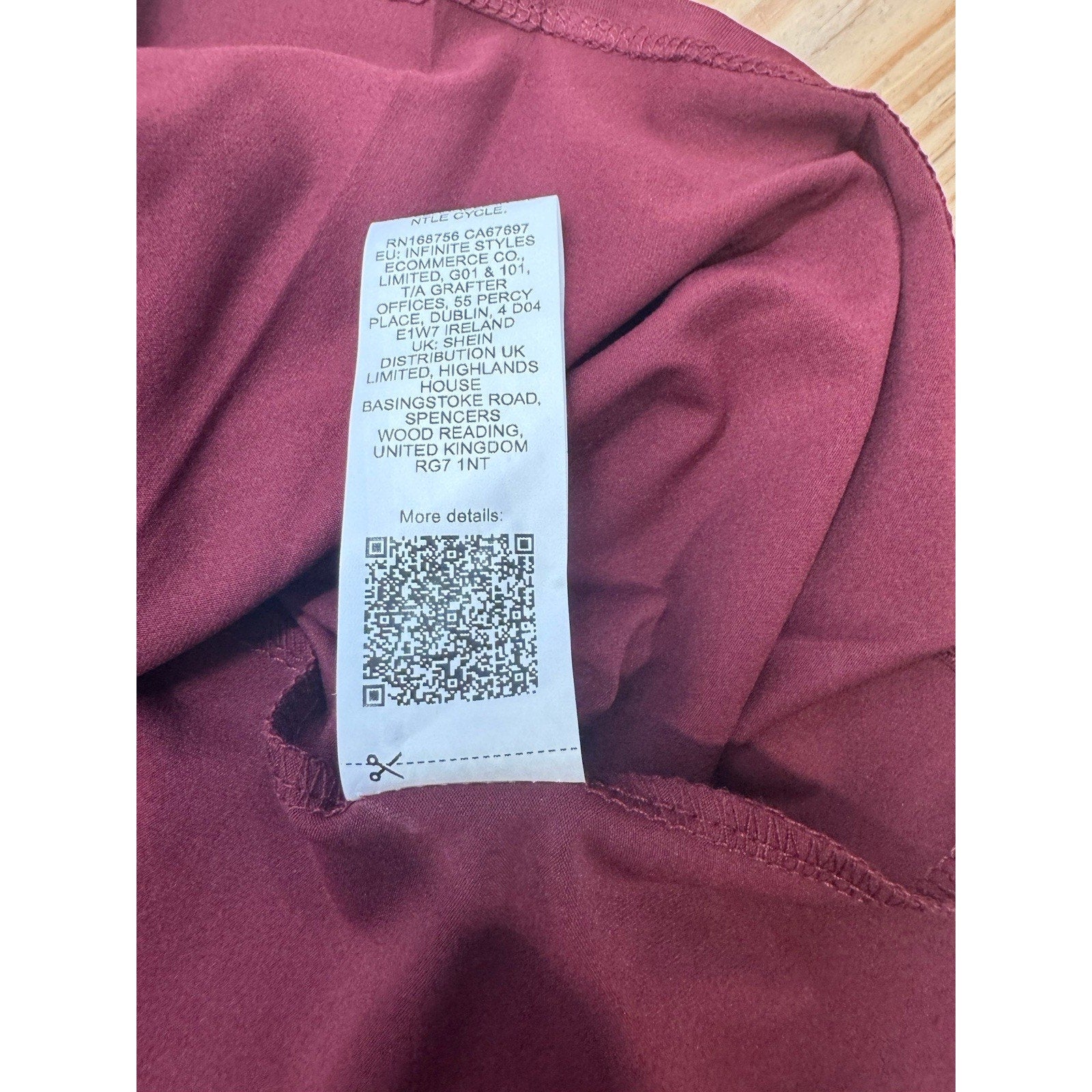 Shein Bae Curve Maroon Layered Ruffle Sleeveless Dress Women's Size Medium NWT