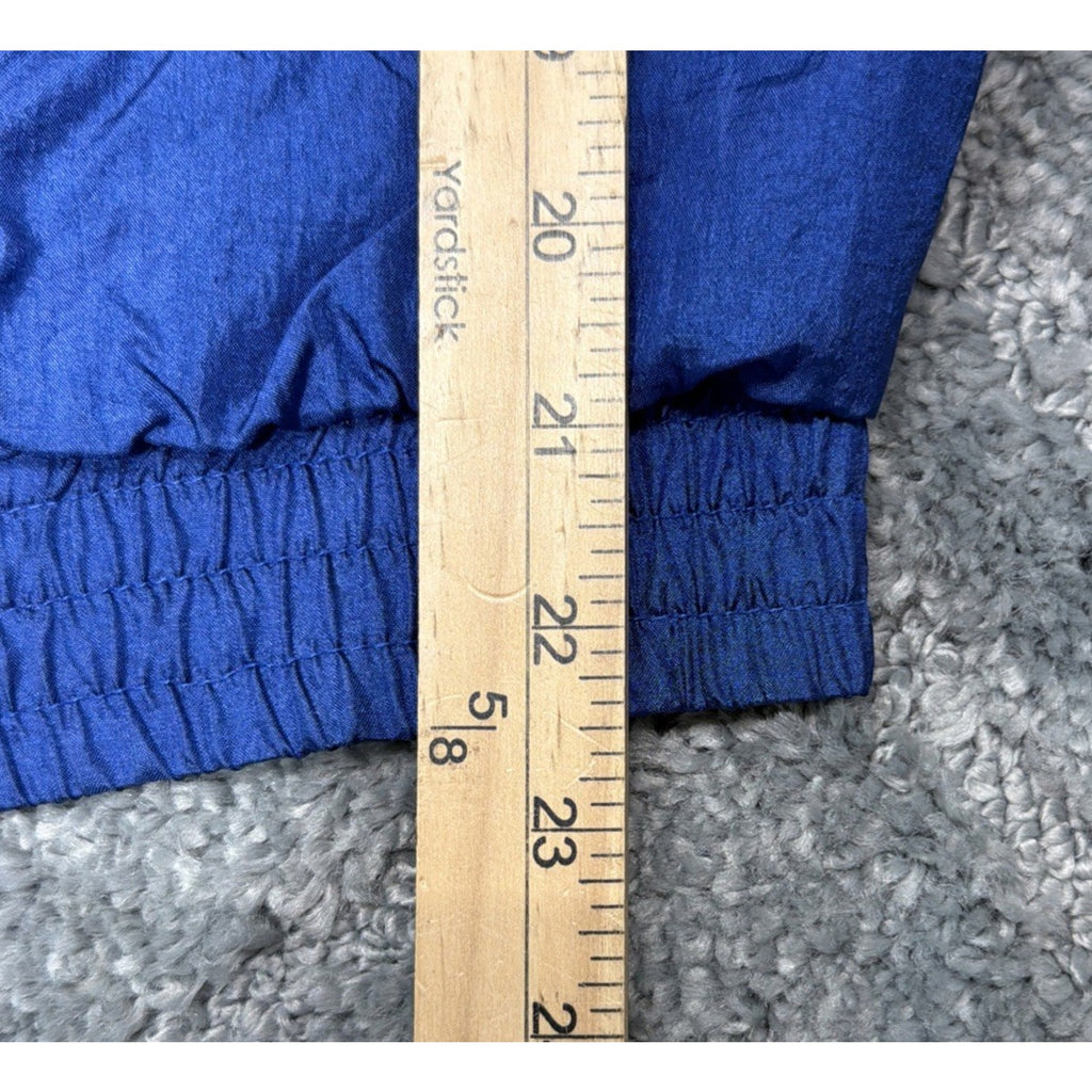 AVON Vintage 1998 Holiday Christmas Bulbs Design Blue Ladies Jacket Small