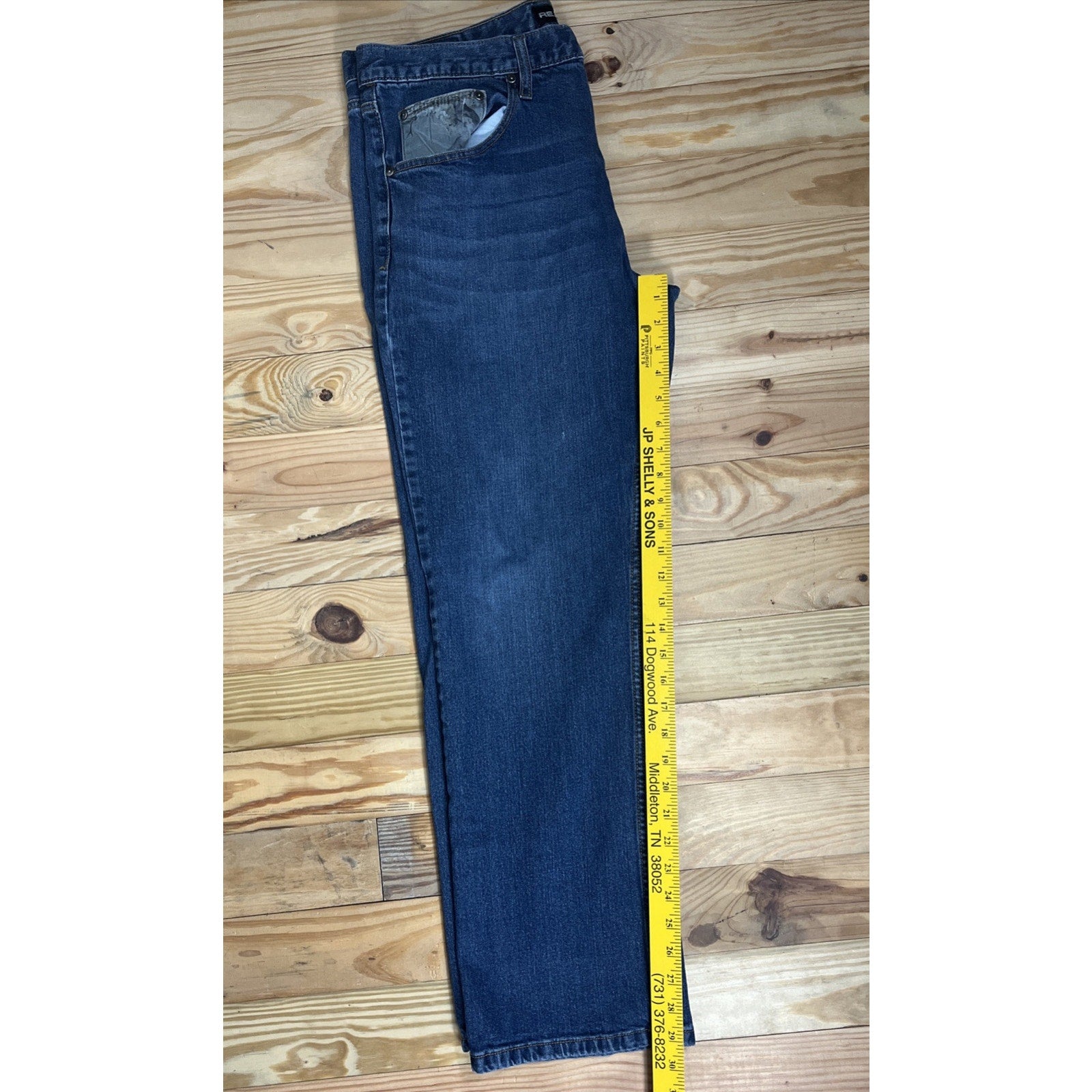 Realtree Men's Denim Jeans 36X30 Light Wash