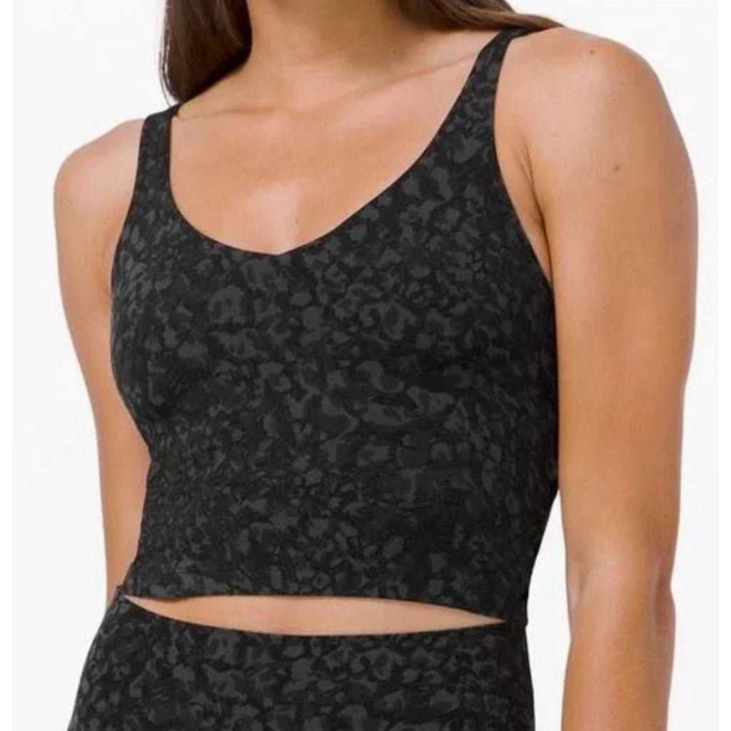 Lululemon Align Tank Wild Thing Camo Deep Coal Multi Women’s Size 4