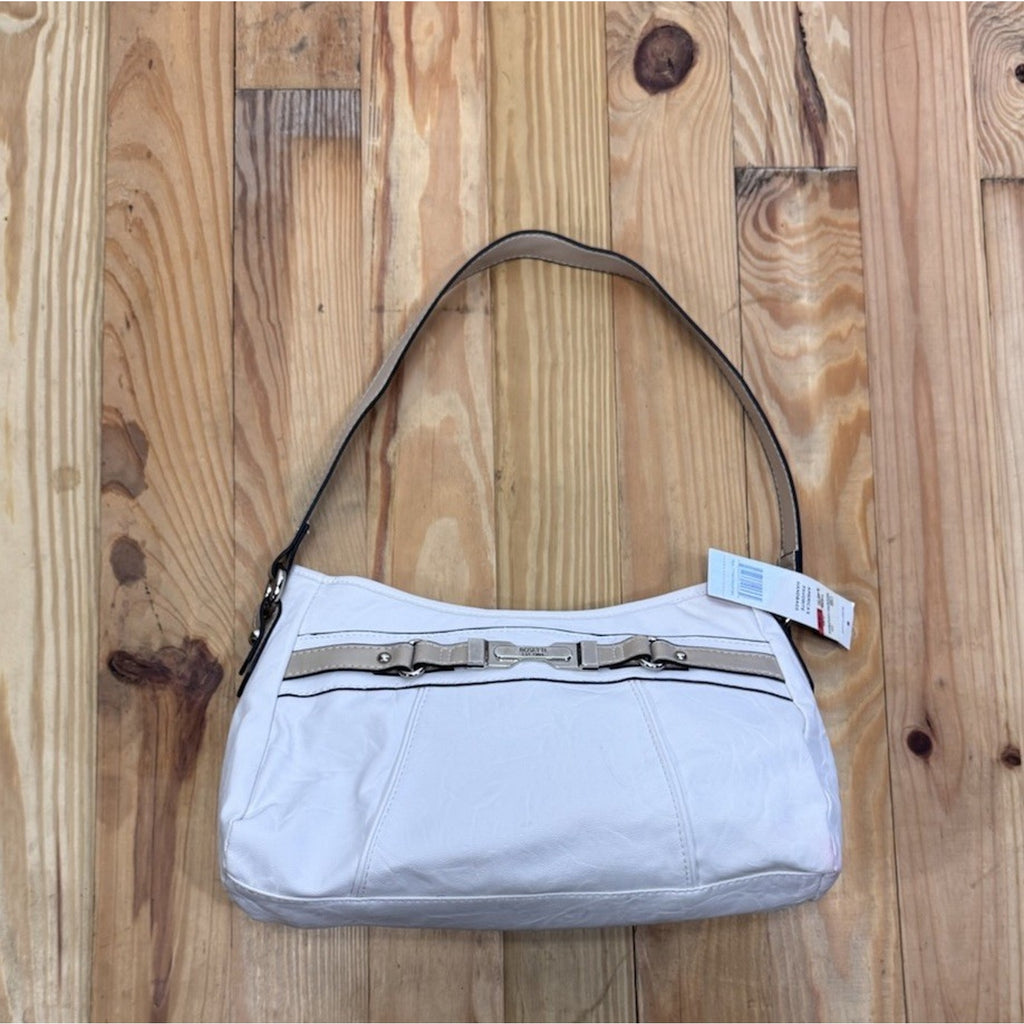 Rosetti Sea Breeze Hobo White And Tan Small Handbag New With Tags