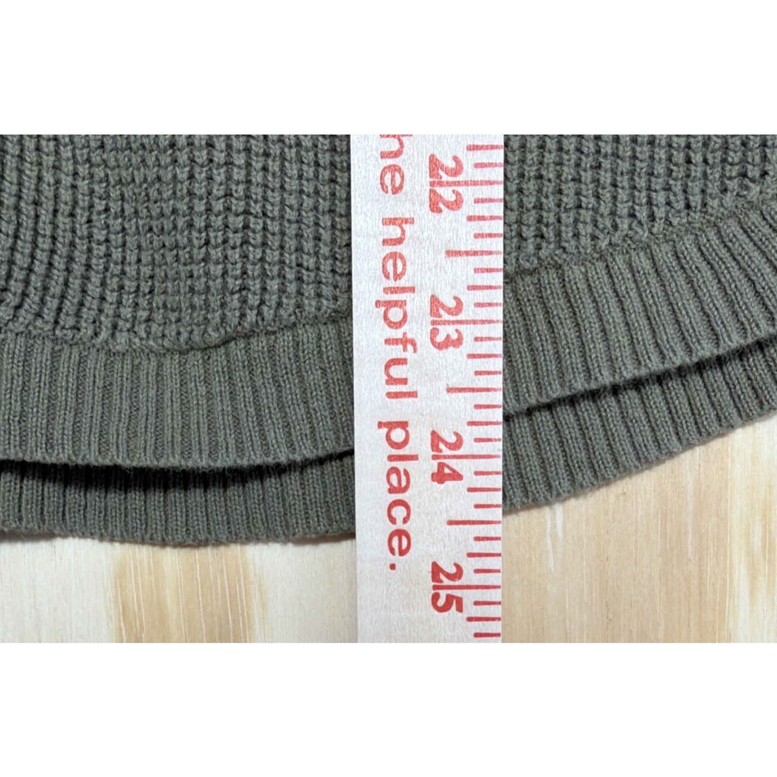 Lauren Ralph Lauren Sweater Women Medium Ladies Green Warm Pullover Cowl Neck