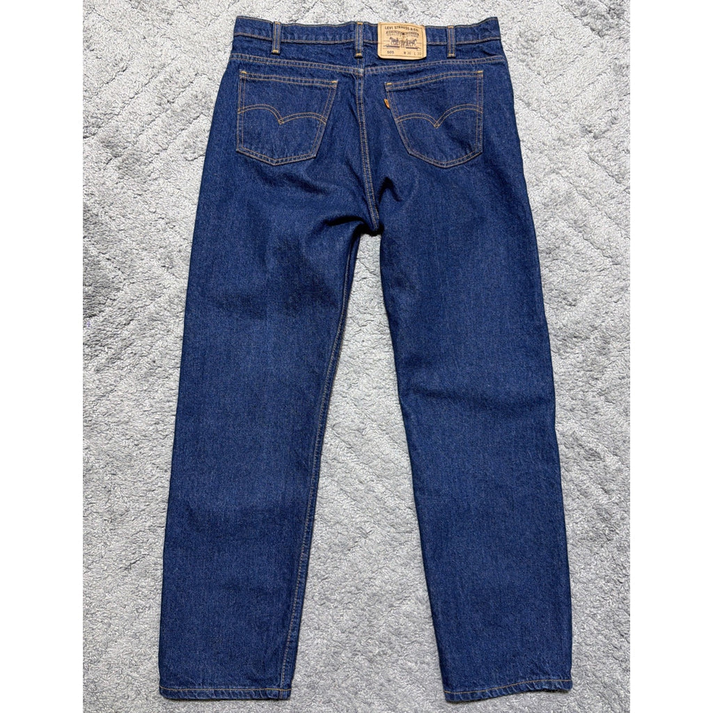 Levi's 505 40505-0215 Orange Tab Men’s Jeans 36x30 Vintage Mint Cond