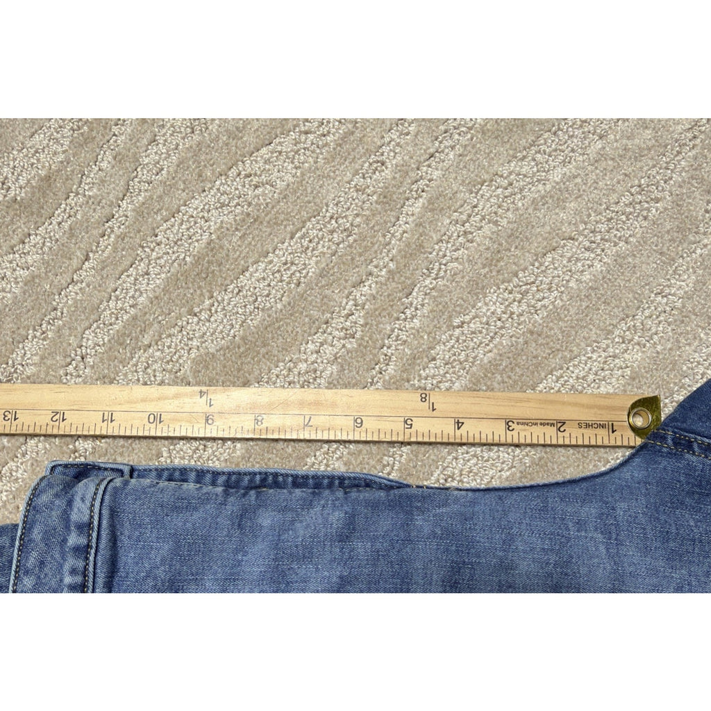 Lauren Conrad High Rise Jeans Skinny Ankle Size Button Fly Raw Hem
