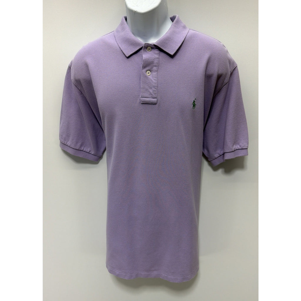 Polo Ralph Lauren Purple Mens XXL Polo Shirt Cotton Golf Pony