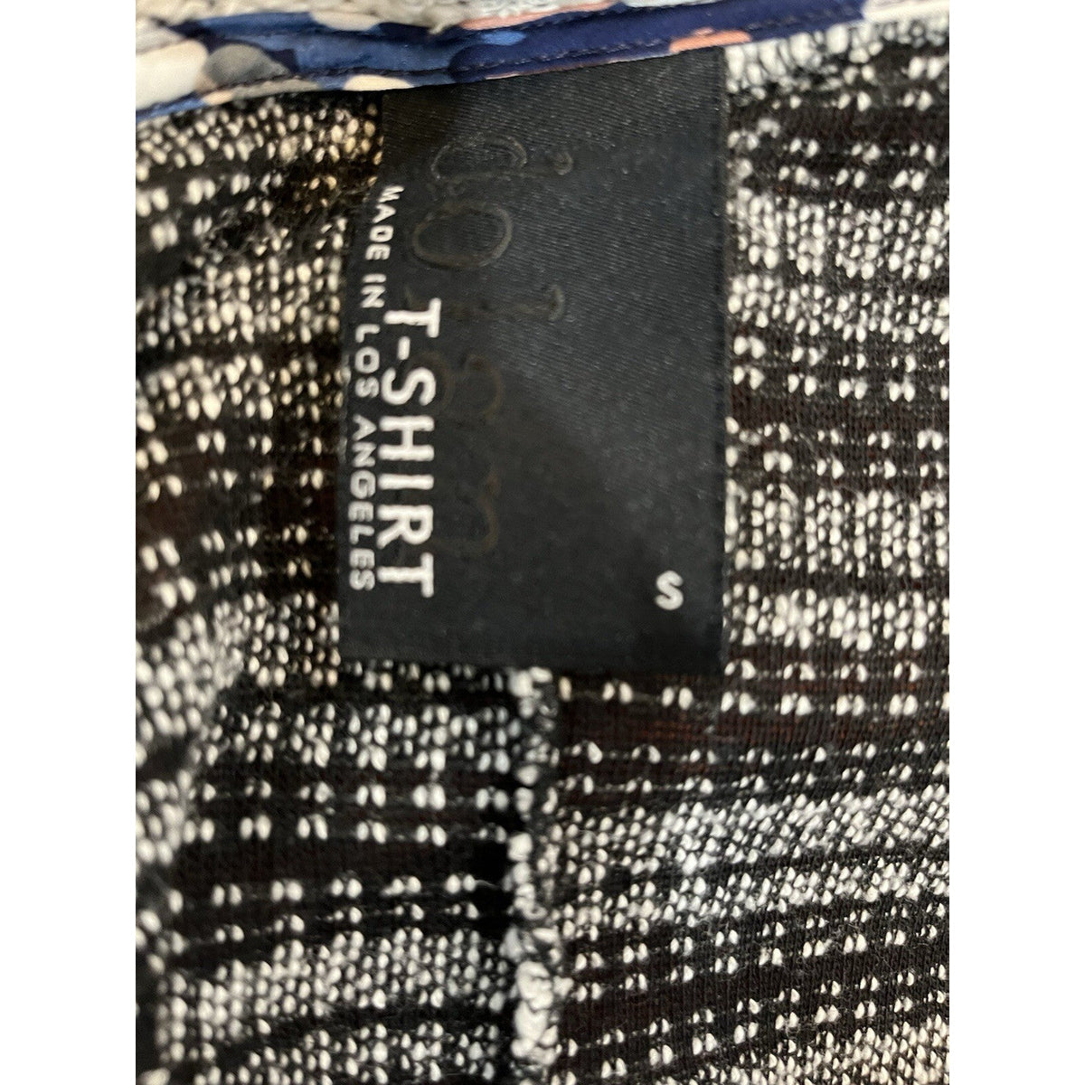 Dolan Open Front Black White Cardigan Sweater Women's Size Small Pockets