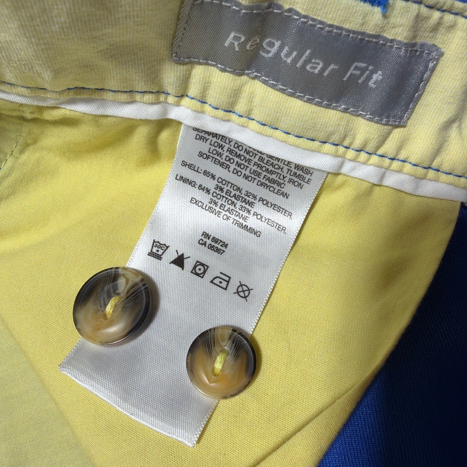 Columbia Shorts Mens PFG Performance Fishing Gear Blue Regular Fit 40x10”
