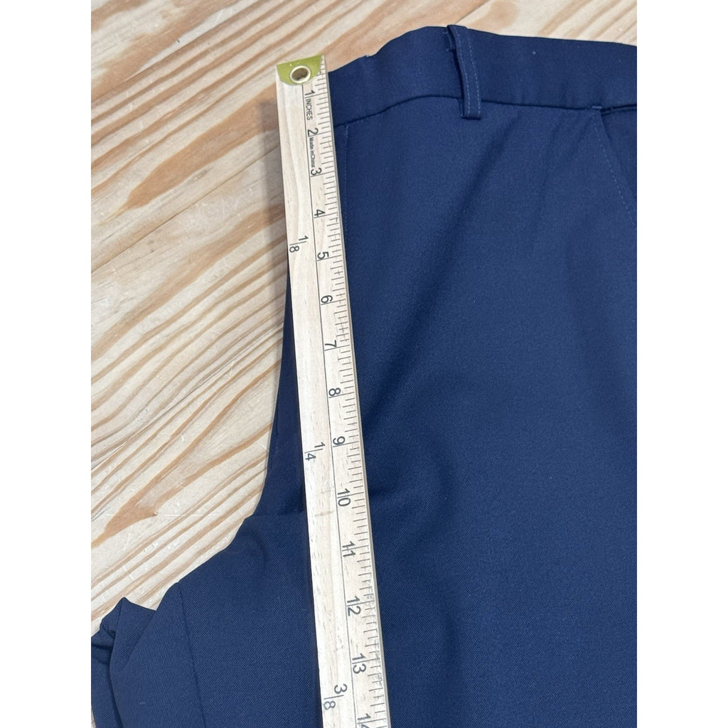 Murphy & Hartelius MH Austin Pilot Aviation Dress Pants Mens 34R Navy Blue Slack