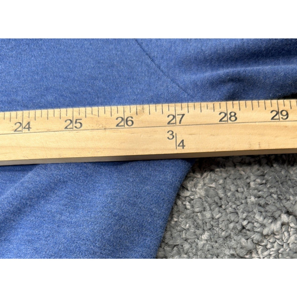 Ralph Lauren Polo Shirt Mens XXL Blue Rugby Long Sleeve Red Pony