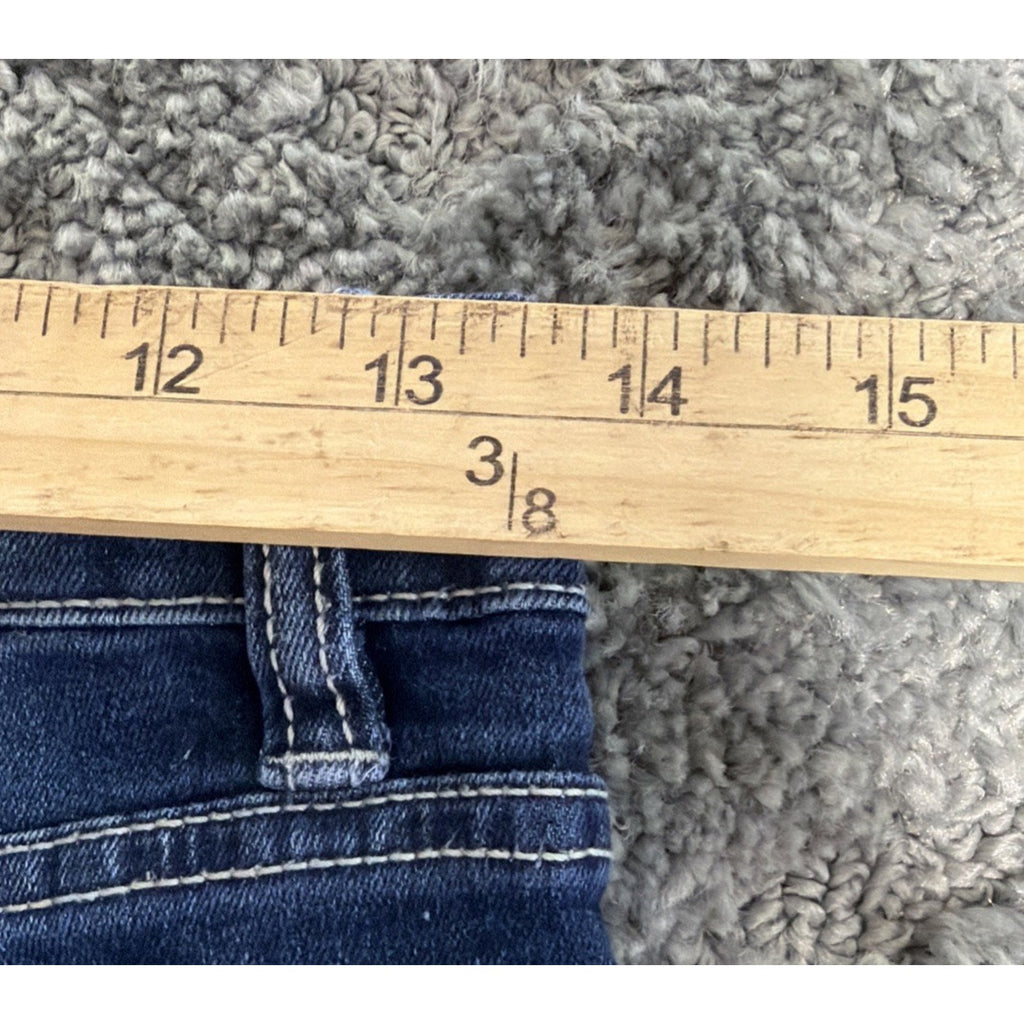 YMI Flare Denim Jeans Womens 7/28x32 Boho Excellent