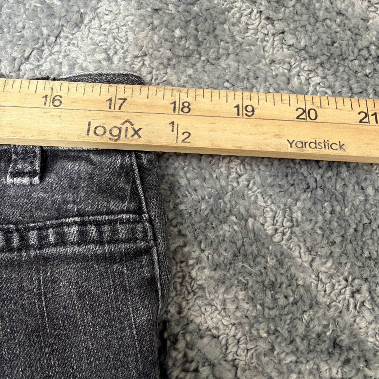 Denim Jeans Ralph LaurenStraight Curvy Pants Black Women’s 14W 34x29.5