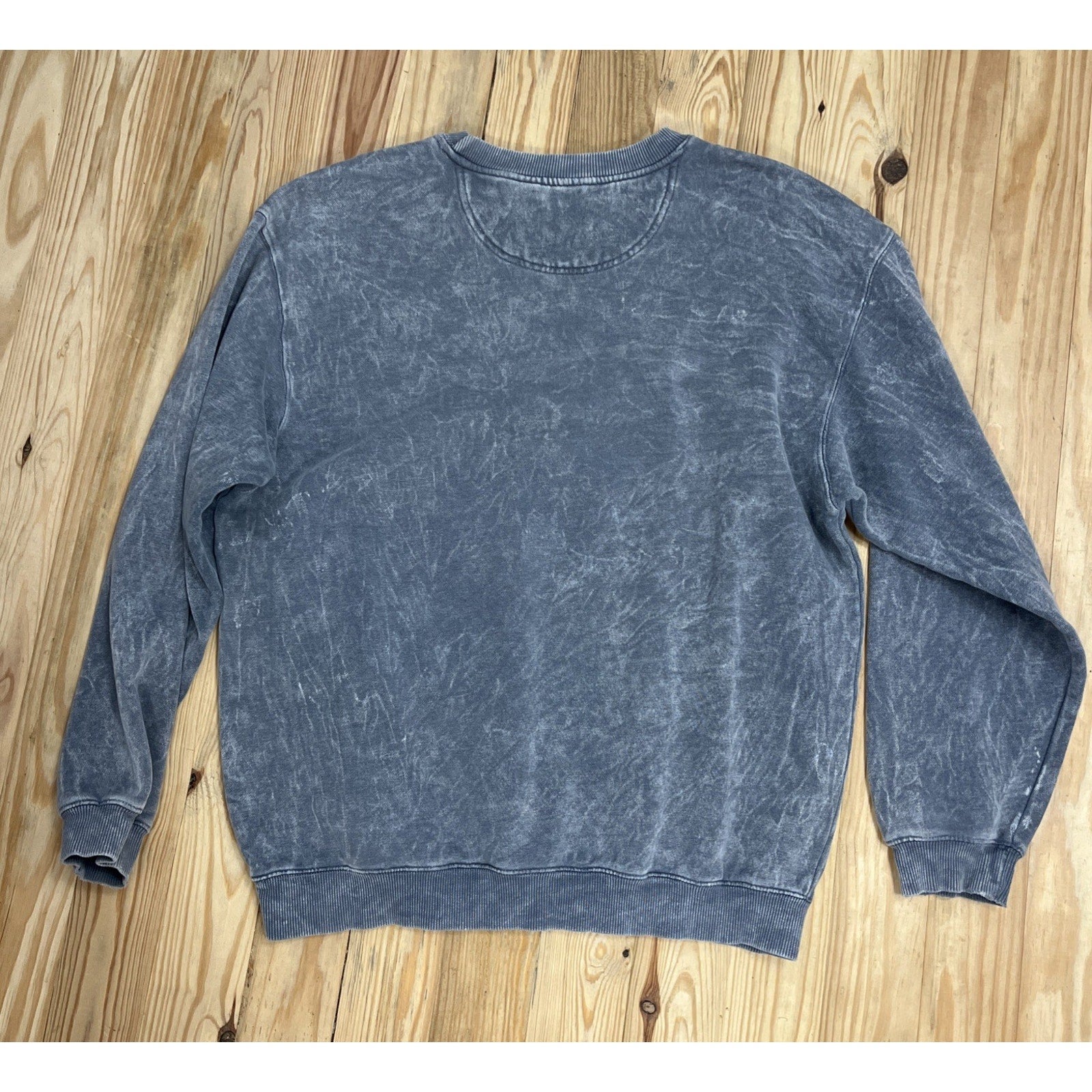 Vtg McIntosh Seymour Sweatshirt - Mens XL - Grey Oregon Soccer Rugby - Distress