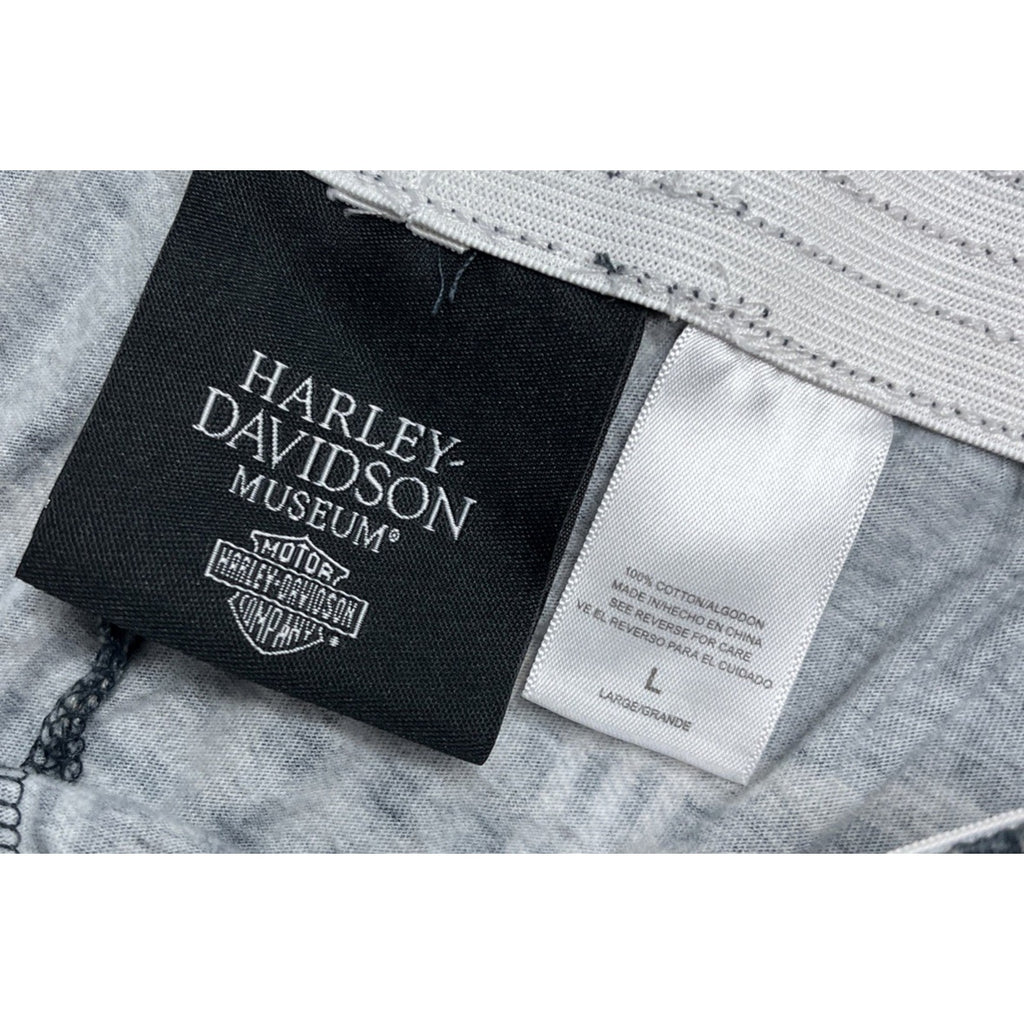 Harley Davidson Museum Plaid Pajama Shorts Size Large