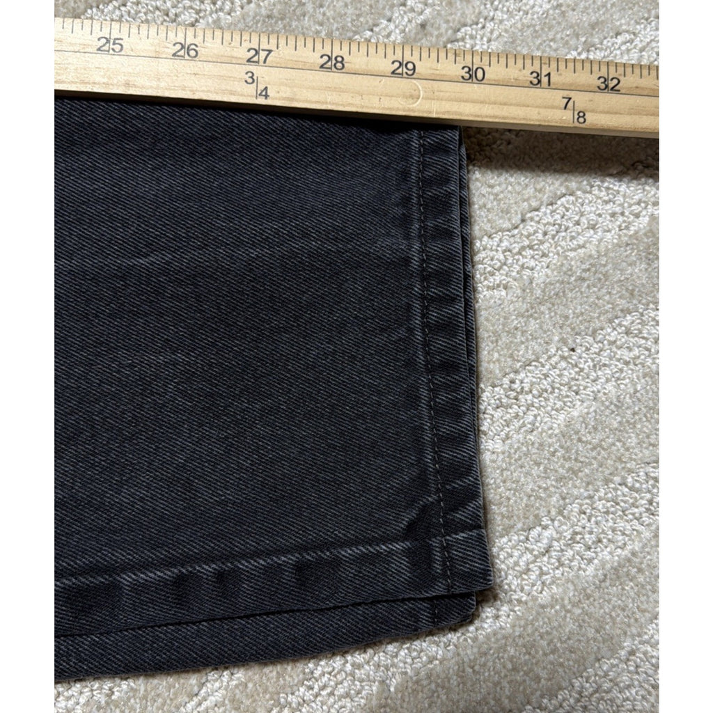 Levi's 550 Jeans Men 32x32 Black Relaxed Fit Denim Cotton Actual 31x30