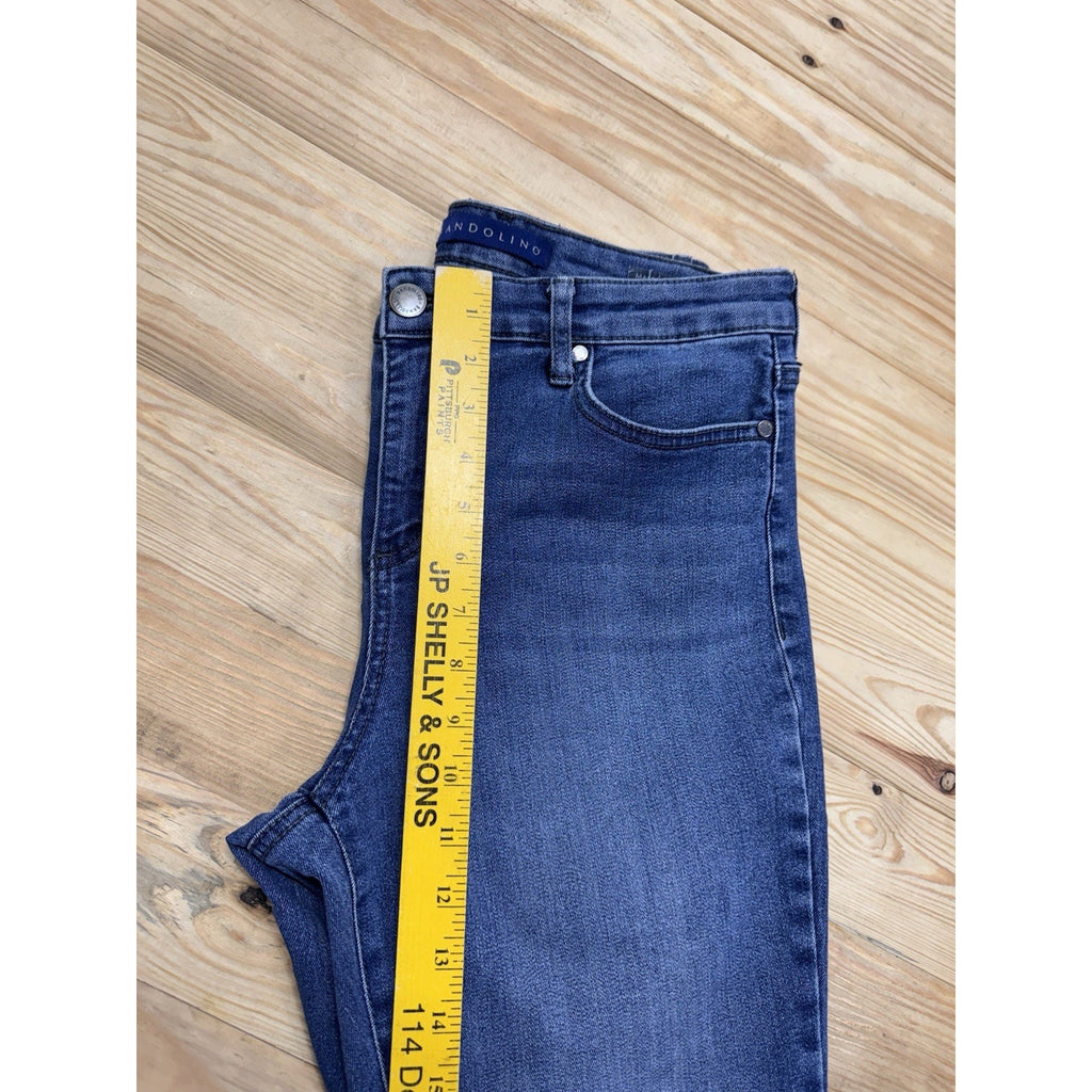 Bandolino Blue Denim Bootcut Mandie Jeans Womens 8
