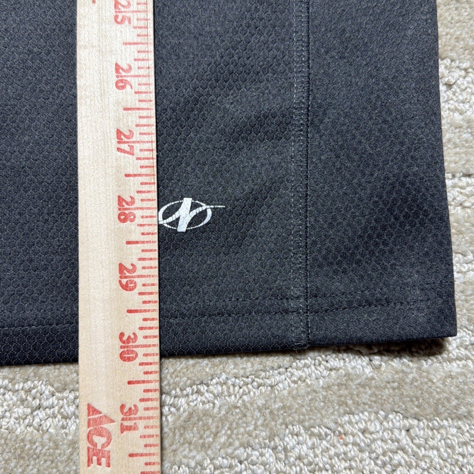 NordicTrack NT Dri Gray Pullover Jacket XXL Quarter Zip Long Sleeve Athletic