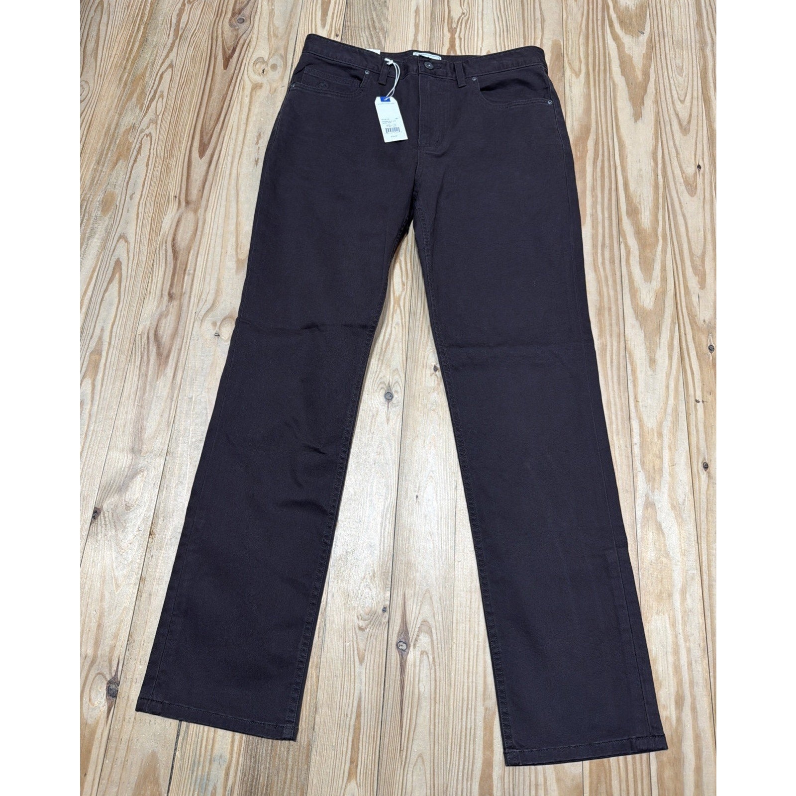 Mens Southern Tide Harbor Pants New 5 Pocket Java 33x32 Msrp $120