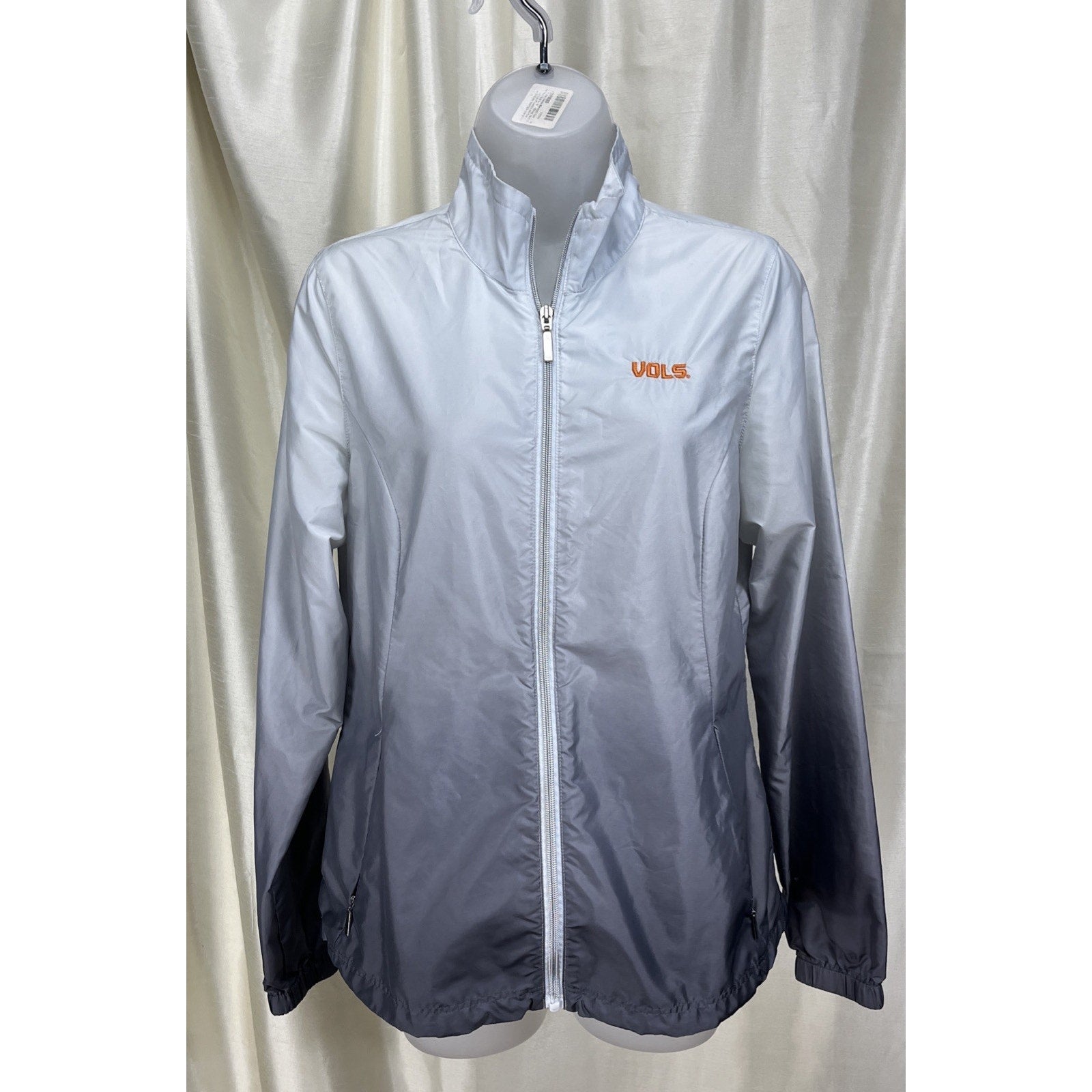 Women’s Tennessee Vols Cutter Buck Weather Tec Full Zip Windbreaker Size Small