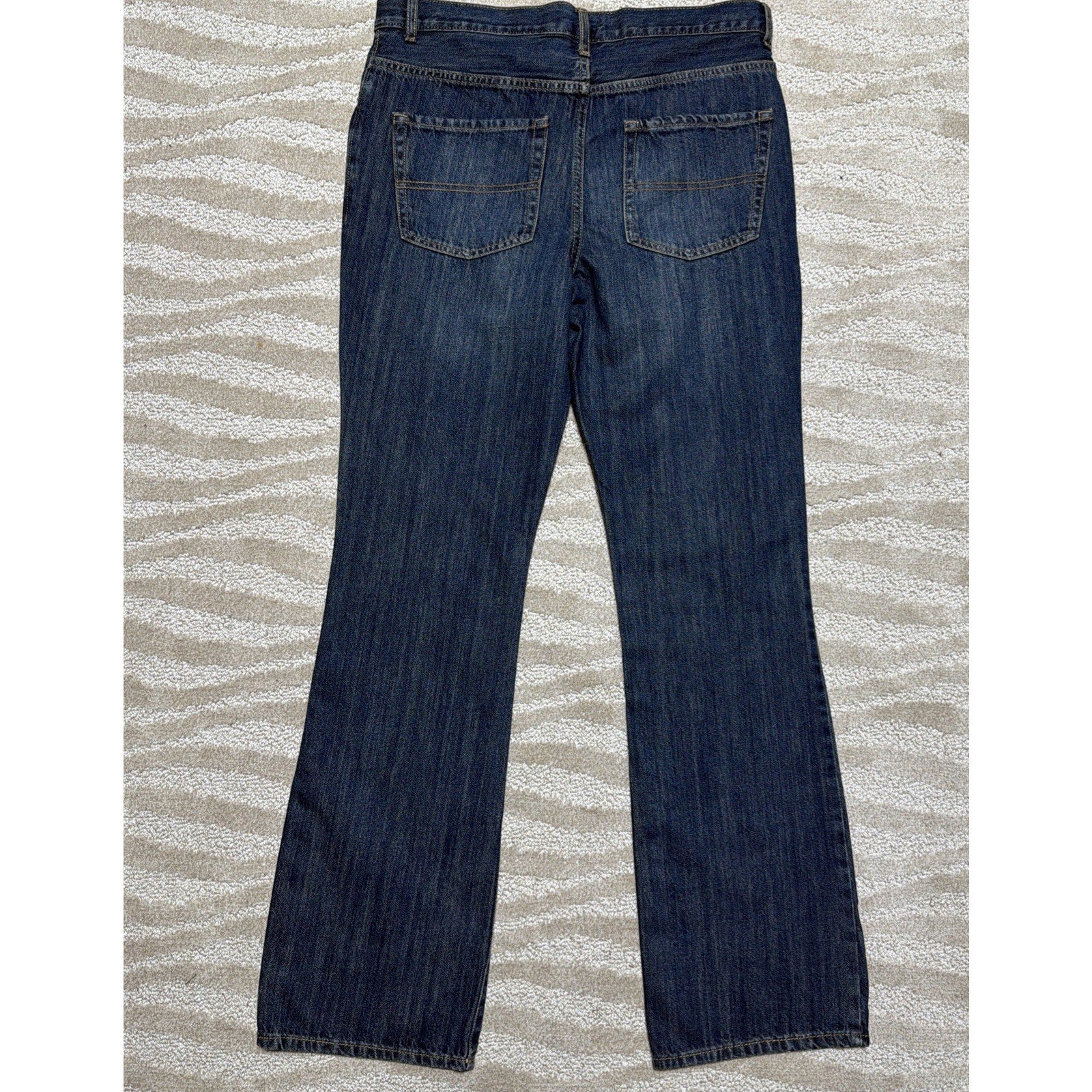 Childrens Place Boys Jeans Size 18 Kids Blue Semi Evase Bootcut Denim 32x30