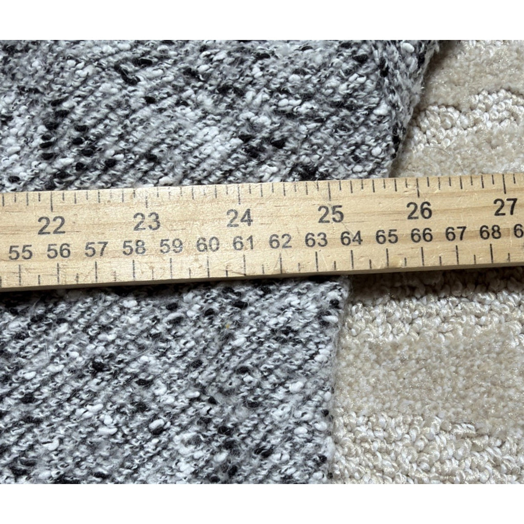 Lou & Gray For Loft Women’s Size XS Gray Black Marl Sweater Mock Neck Pullover