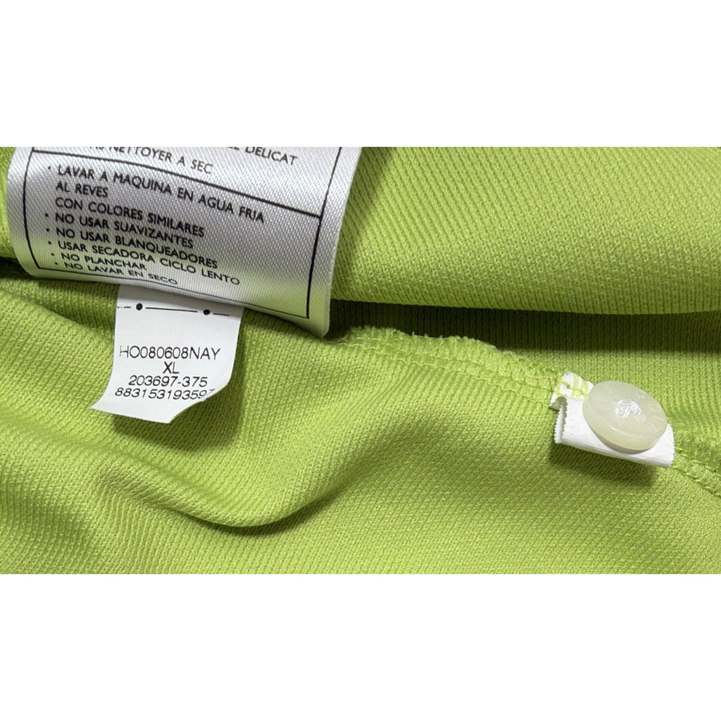 Womens XL 16-1 Nike Golf Fit Dry Solid Green Polo Shirt Short Sleeve