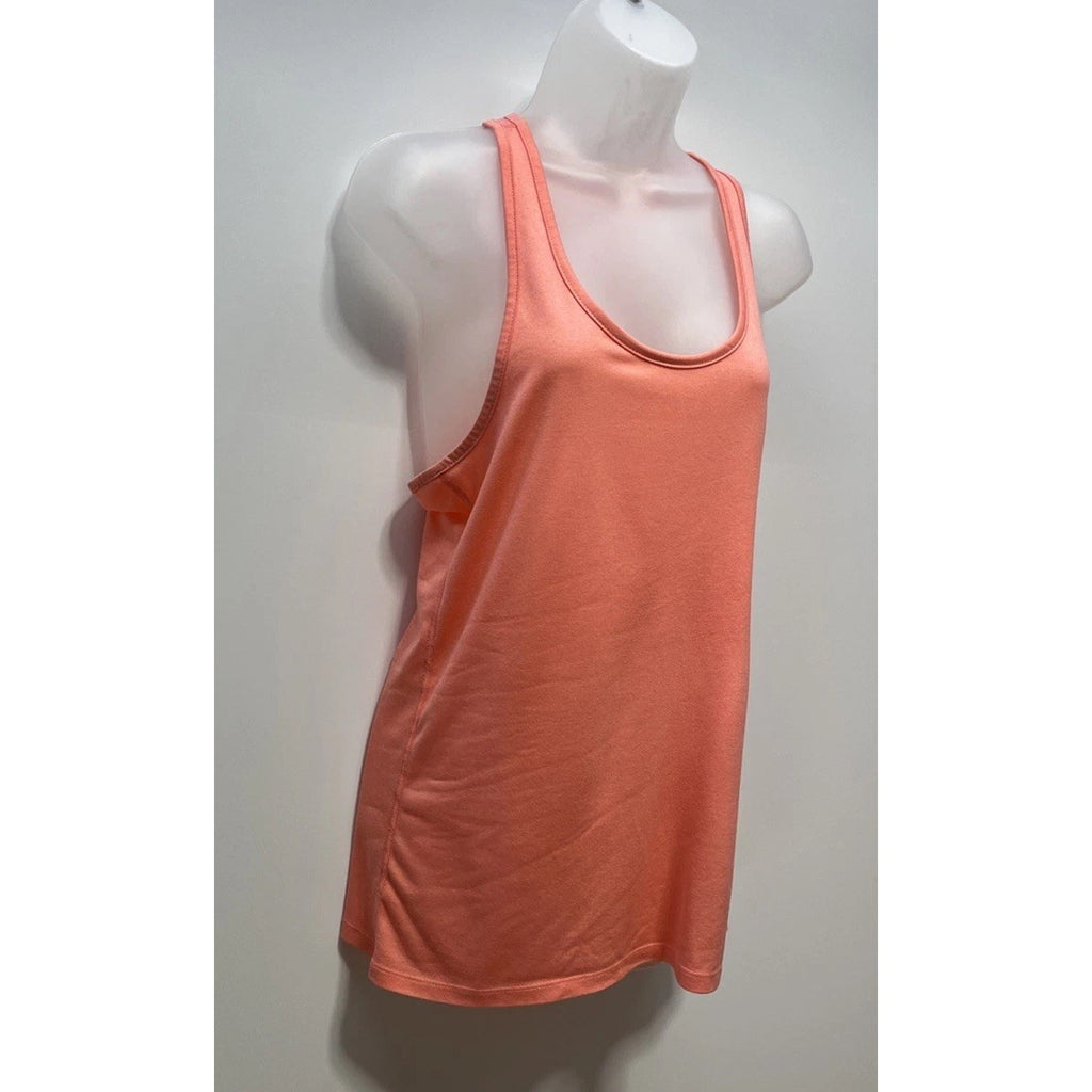 Nike Dri Fit Womens Tank Top Shirt M Pink Racerback Loose Lightweight Active