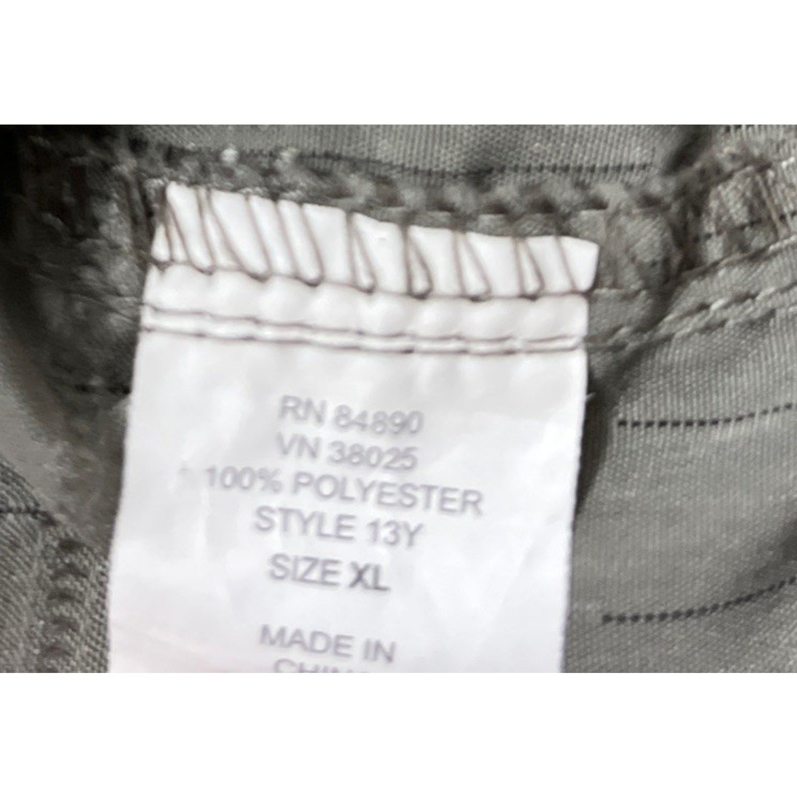 Vintage Haband Embroidered Green Button Up Shirt Size XL