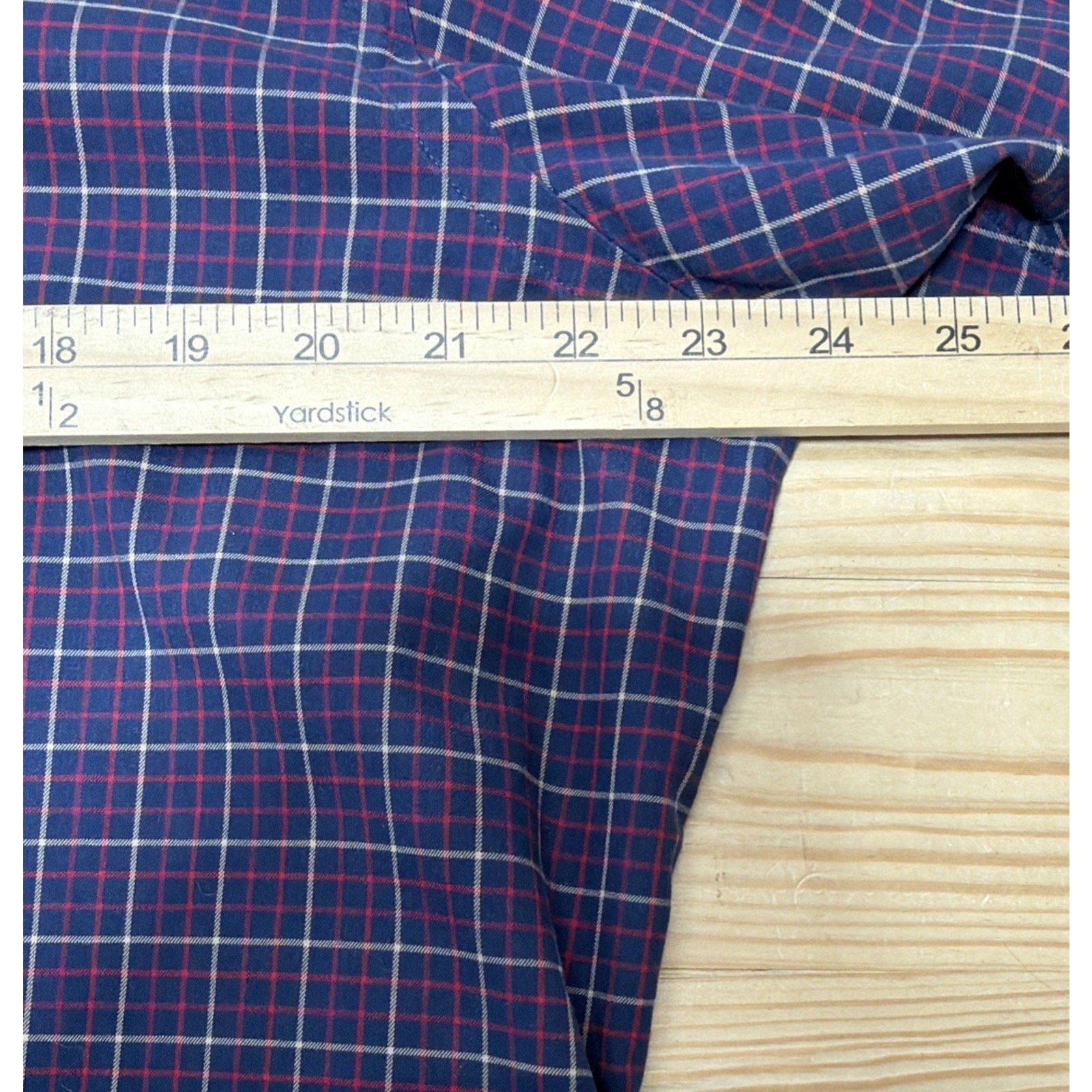 Polo Ralph Lauren Classic Fit Button Down Shirt Size Large Purple Gingham Check