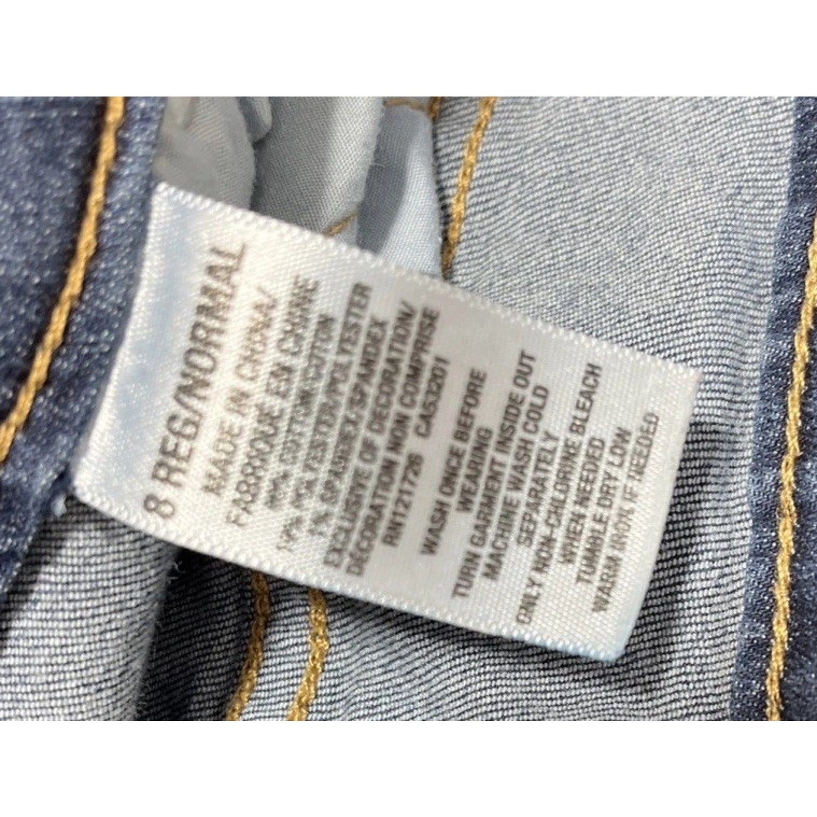 Aeropostale Women's Size 8 Distressed High Waisted Ankle Jegging Jeans Stretch