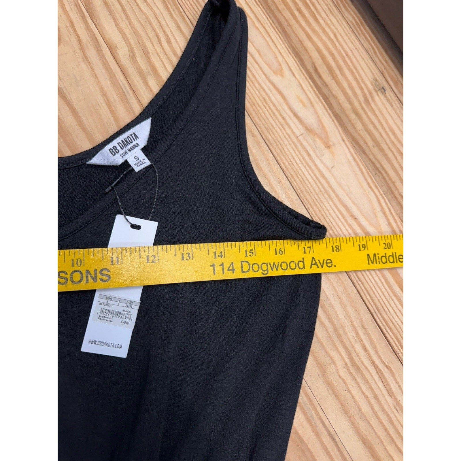 BB Dakota Steve Madden Womens Black Owe You One Jumpsuit Size Small BL103867