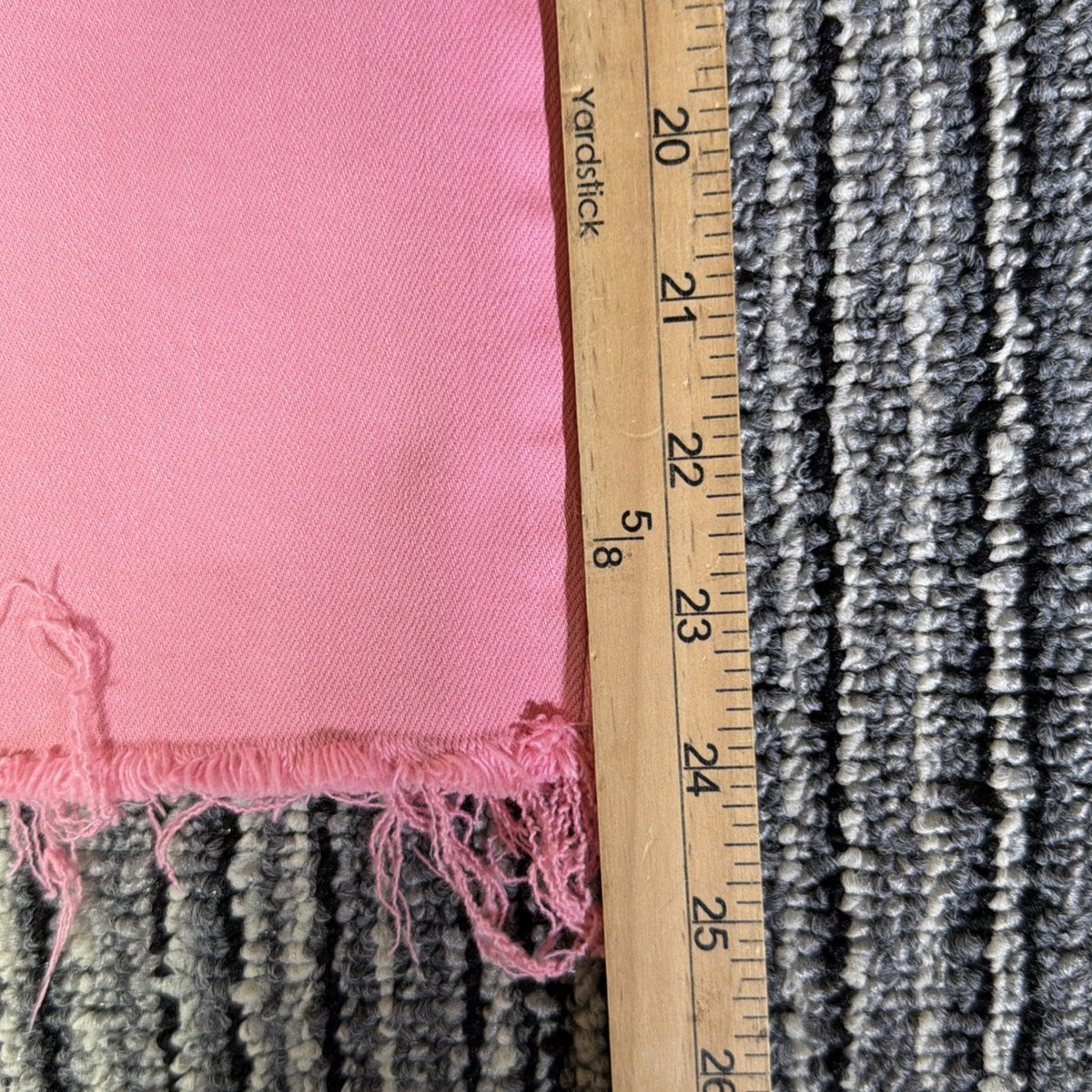 Judy Blue Jeans Women 7/28 Pink High Waist Garment Dyed Wide Leg Crop Pants