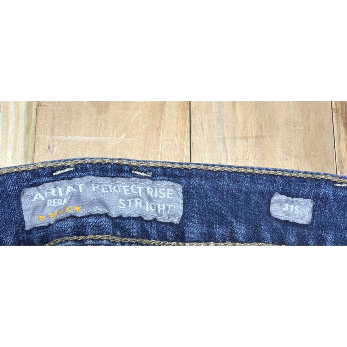Ariat Rebar Perfect Rise Dot Jeans Womens 31S Atlanta Utility Straight Leg 31x31