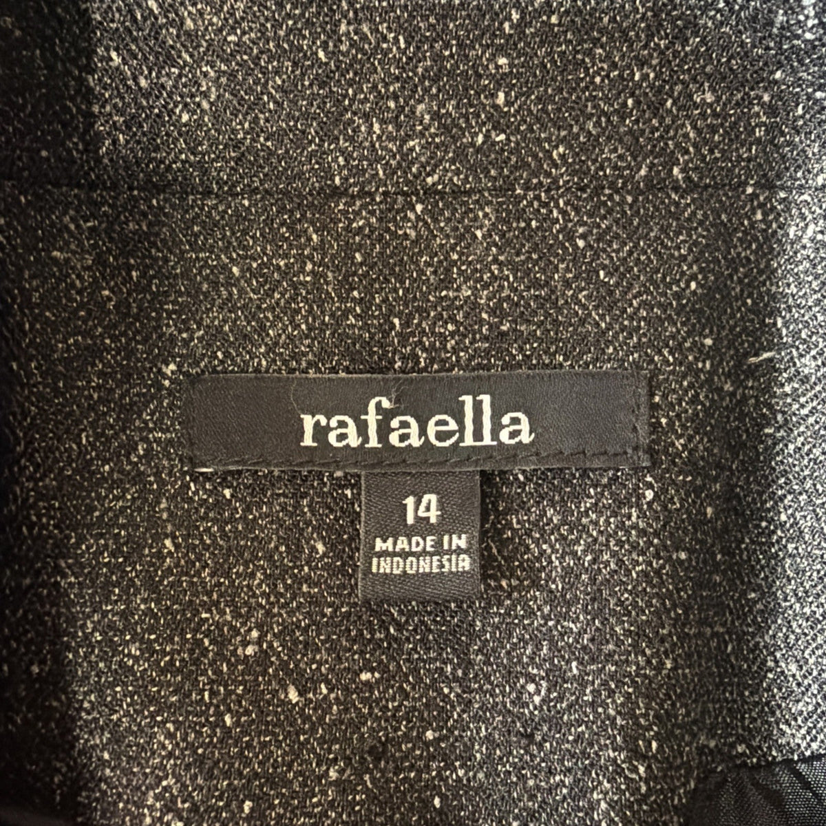 Rafaella Sz 14 2 Button Professional Career Blazer Gray Women Stretch