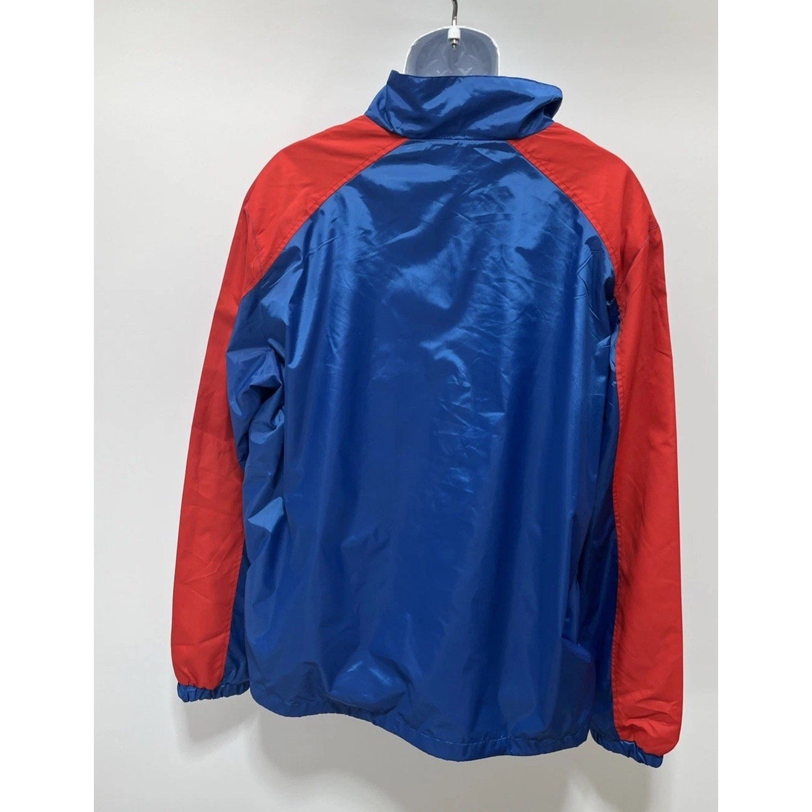 Chicago Cubs Blue Men's Quarter-Zip Pull Over Light Weight Windbeaker MLB XL