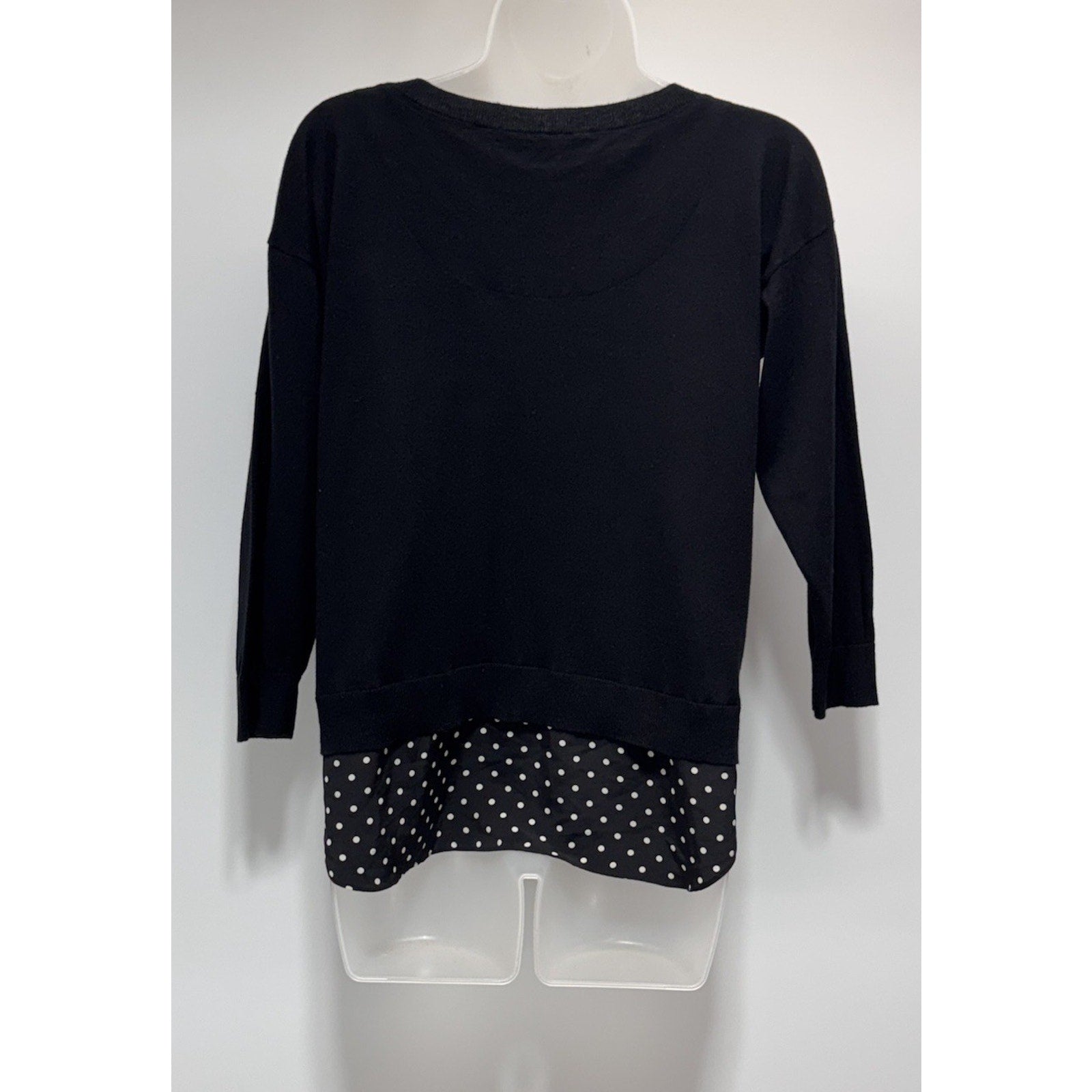 Ralph Lauren Sweater Size L Layered Pullover Jumper Preppy Round Neck