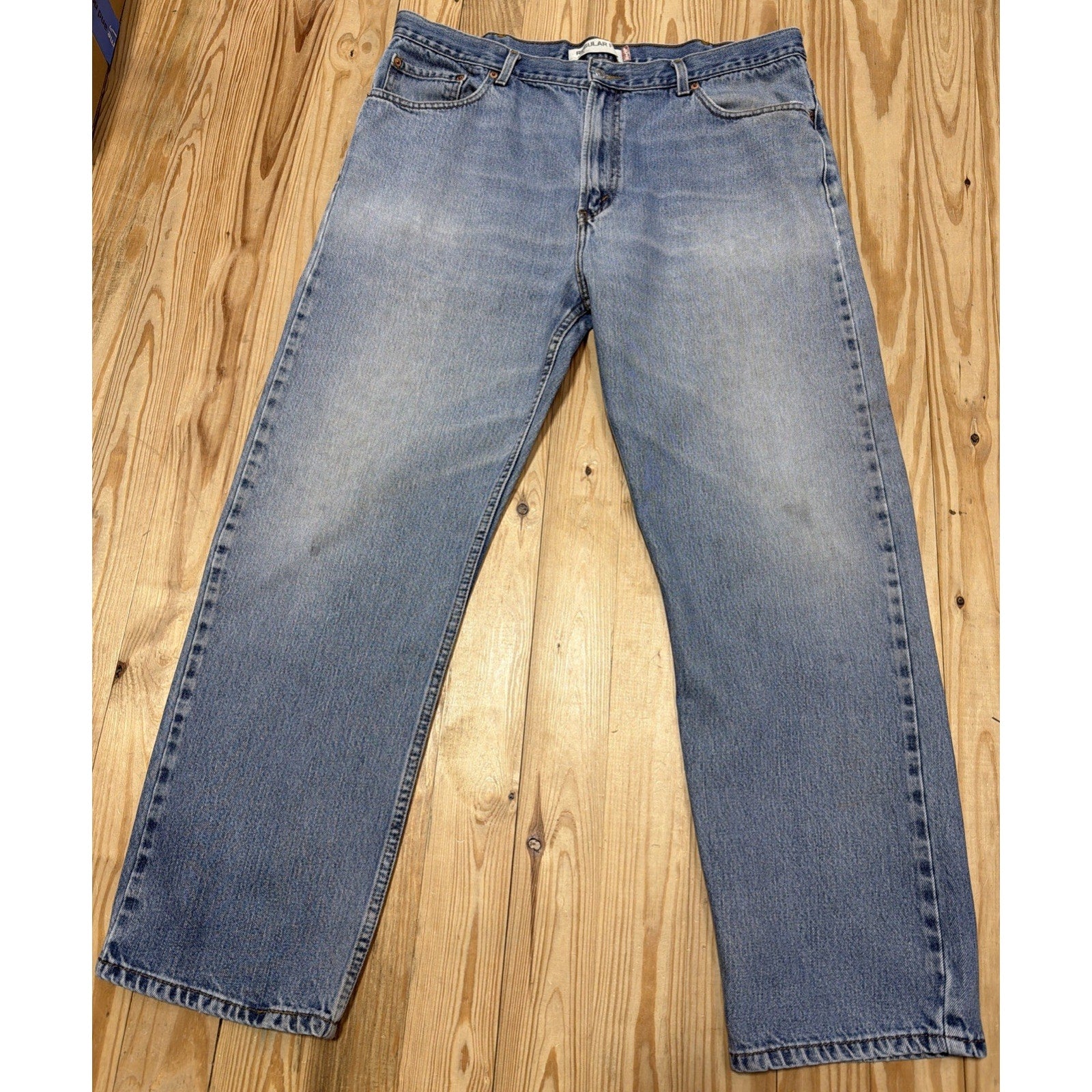 Vintage Levis 505 Men's Denim Jeans Size 42x32 Workwear Casual Measure 40x30