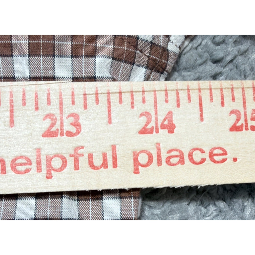 Bonobos Dress Shirt Auburn Plaid Casual Button Up Mens Size XL NWT Stretch