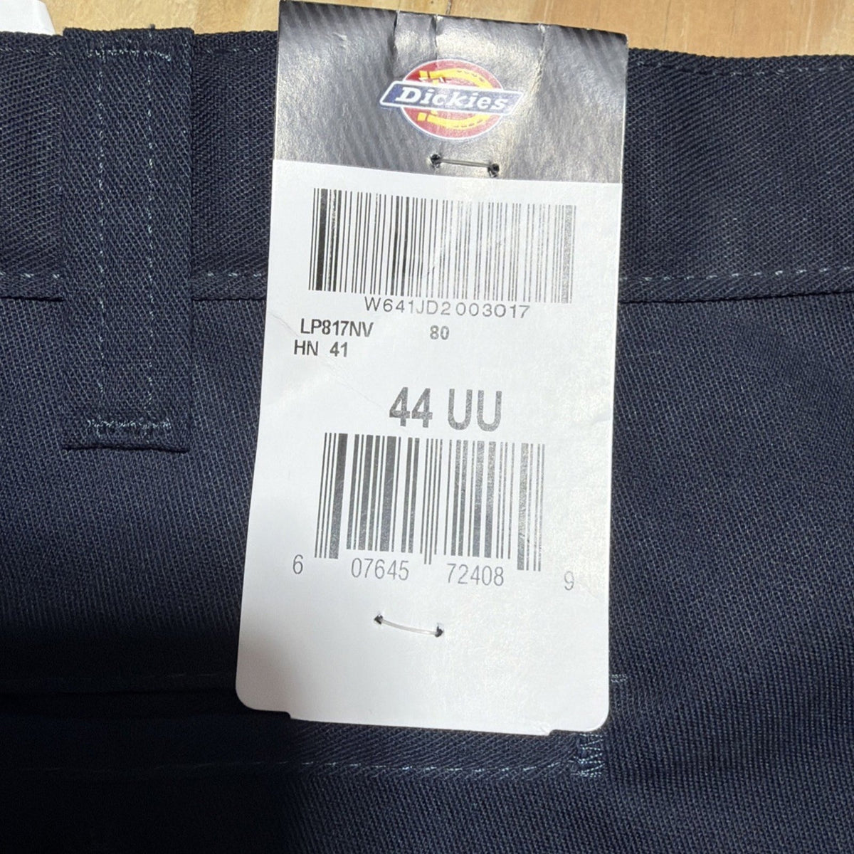 Dickies MENS 44UU Industrial Occupational Wear Pants Blue NWT