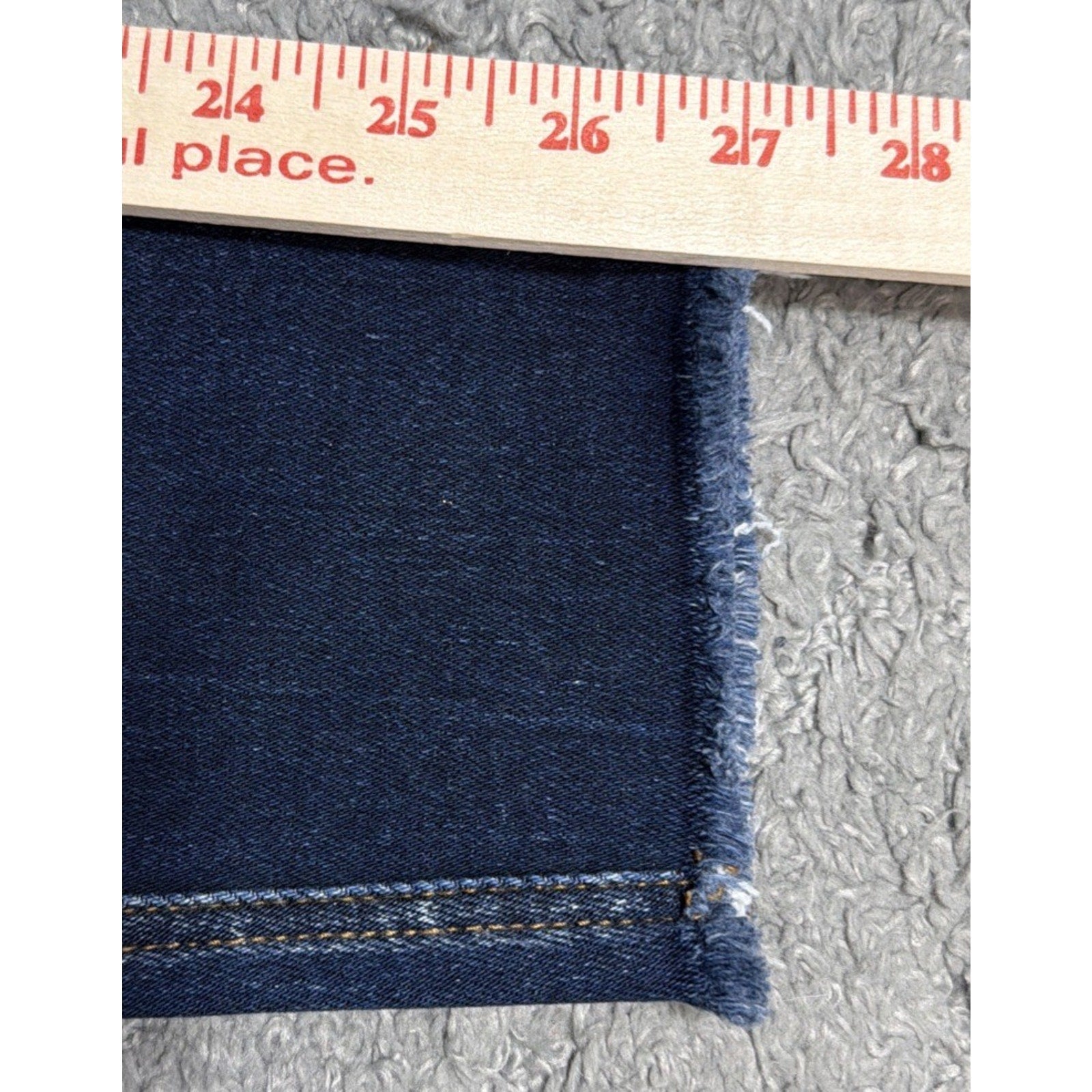 Flying Monkey High Rise Ankle Skinny Jeans Womens 25 Blue Distressed Stretch