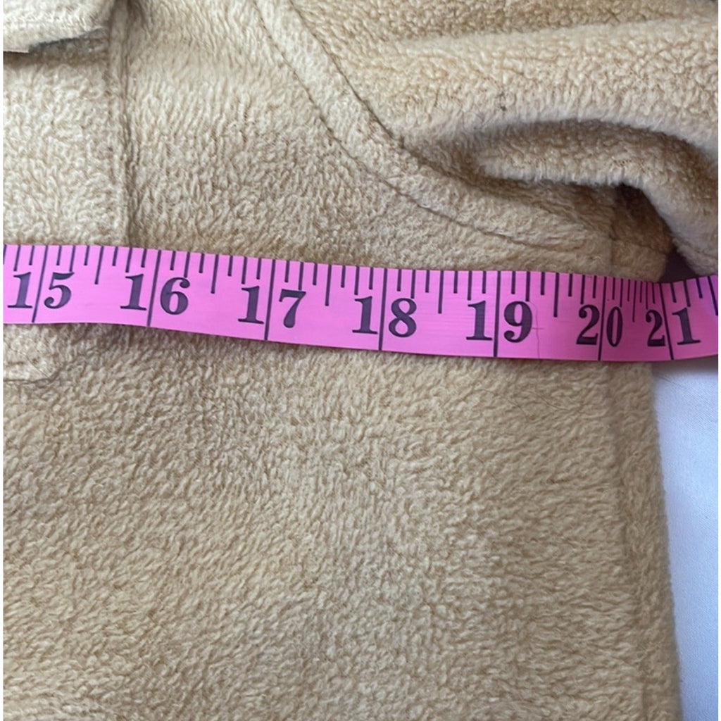 Jacket Youth M Beige Full Zip Vintage 1990's Boy's 10/12