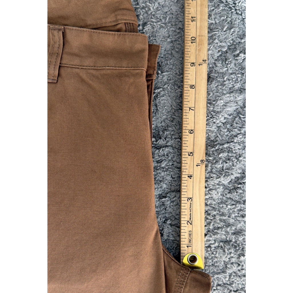 Filson Canvas Slim Leg Pants Partridge Size 8 Cotton Double Knee MSRP $150
