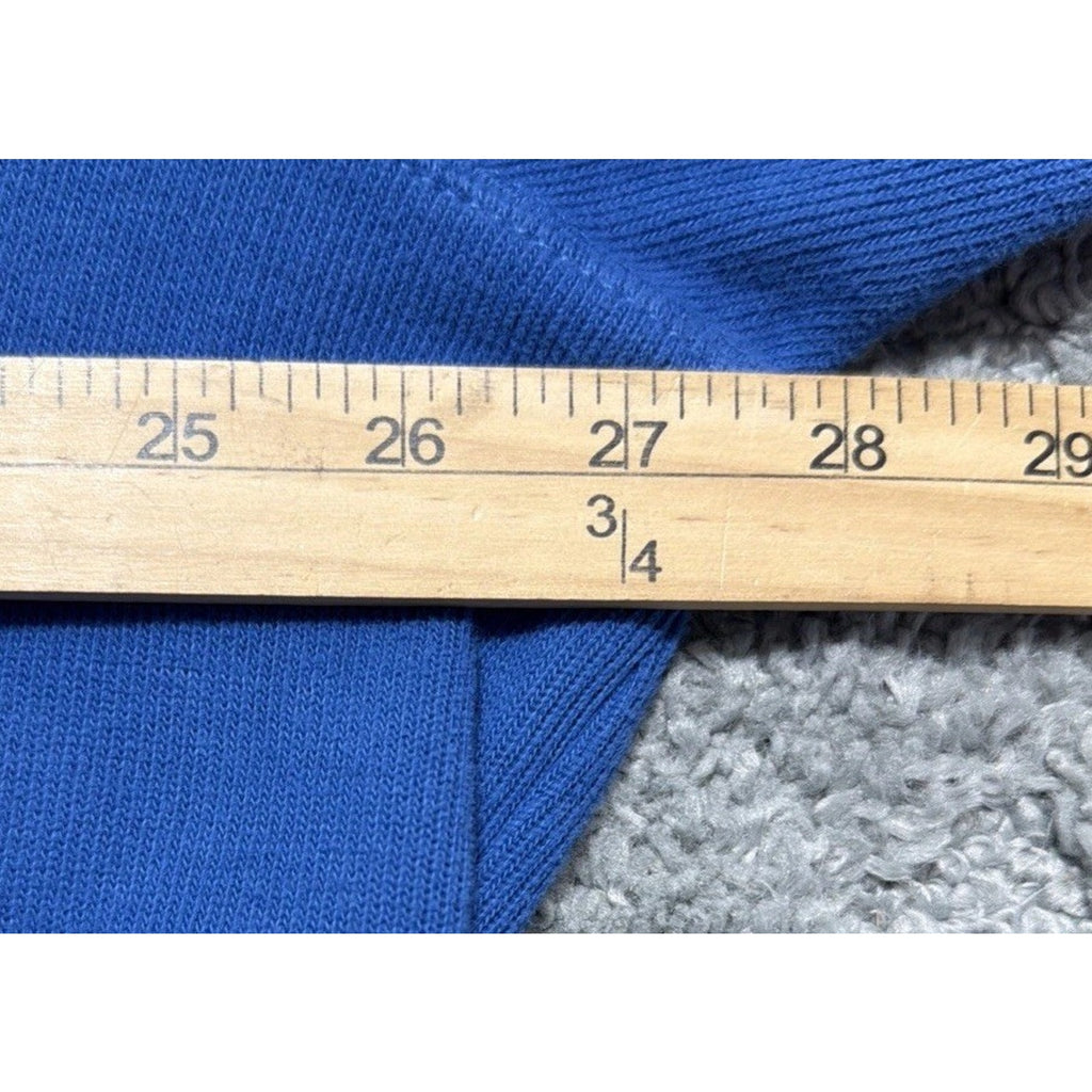 Polo Ralph Lauren Sweater Size 2XL Blue Estate Rib 1/4 Zip Pullover Long Sleeve