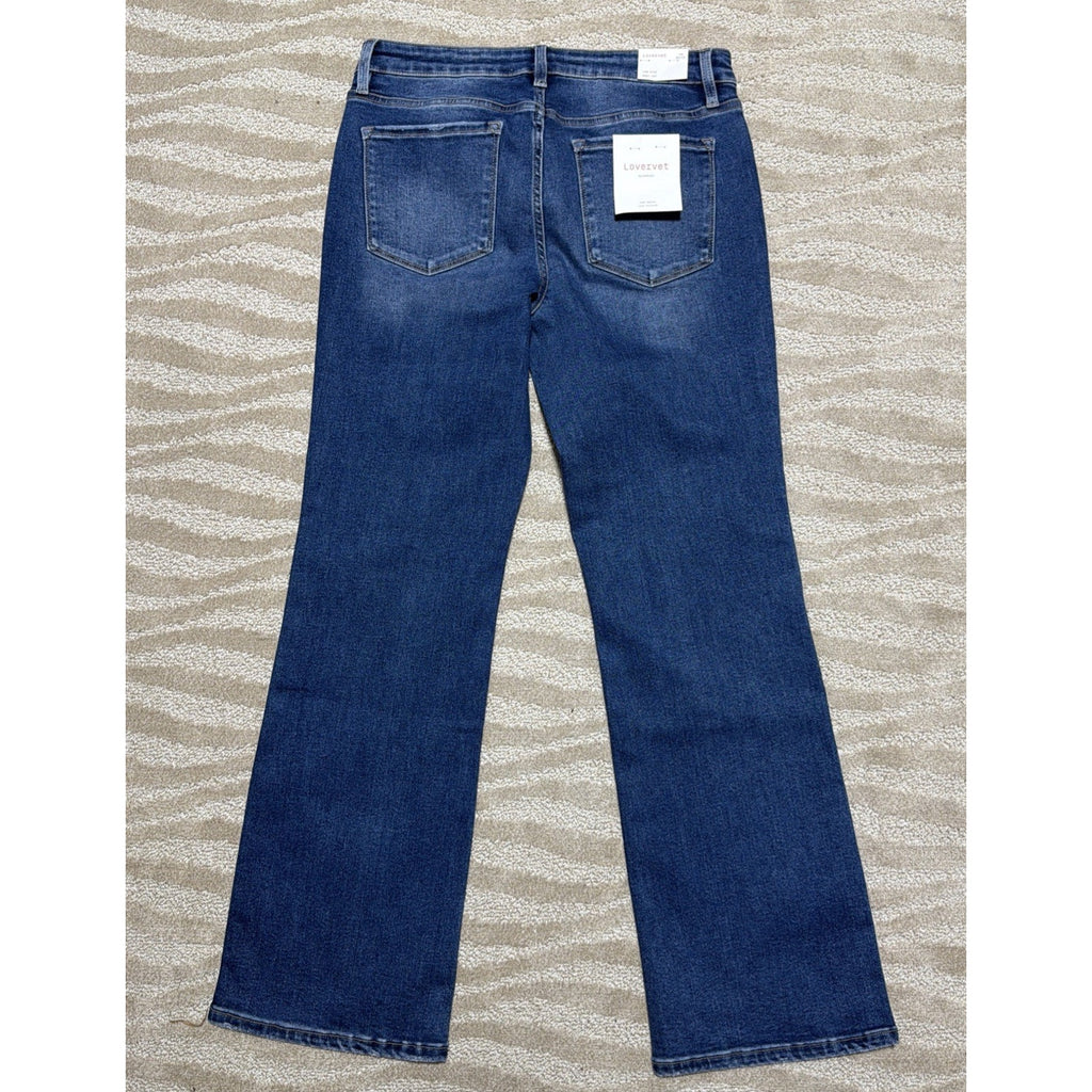 Lovervet By Vervet Jeans Women’s 32/15 Bootcut Med Wash NWT Stretch